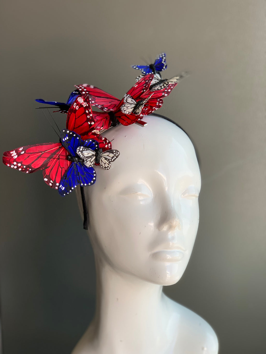 Liberty Wings Veil Fascinator