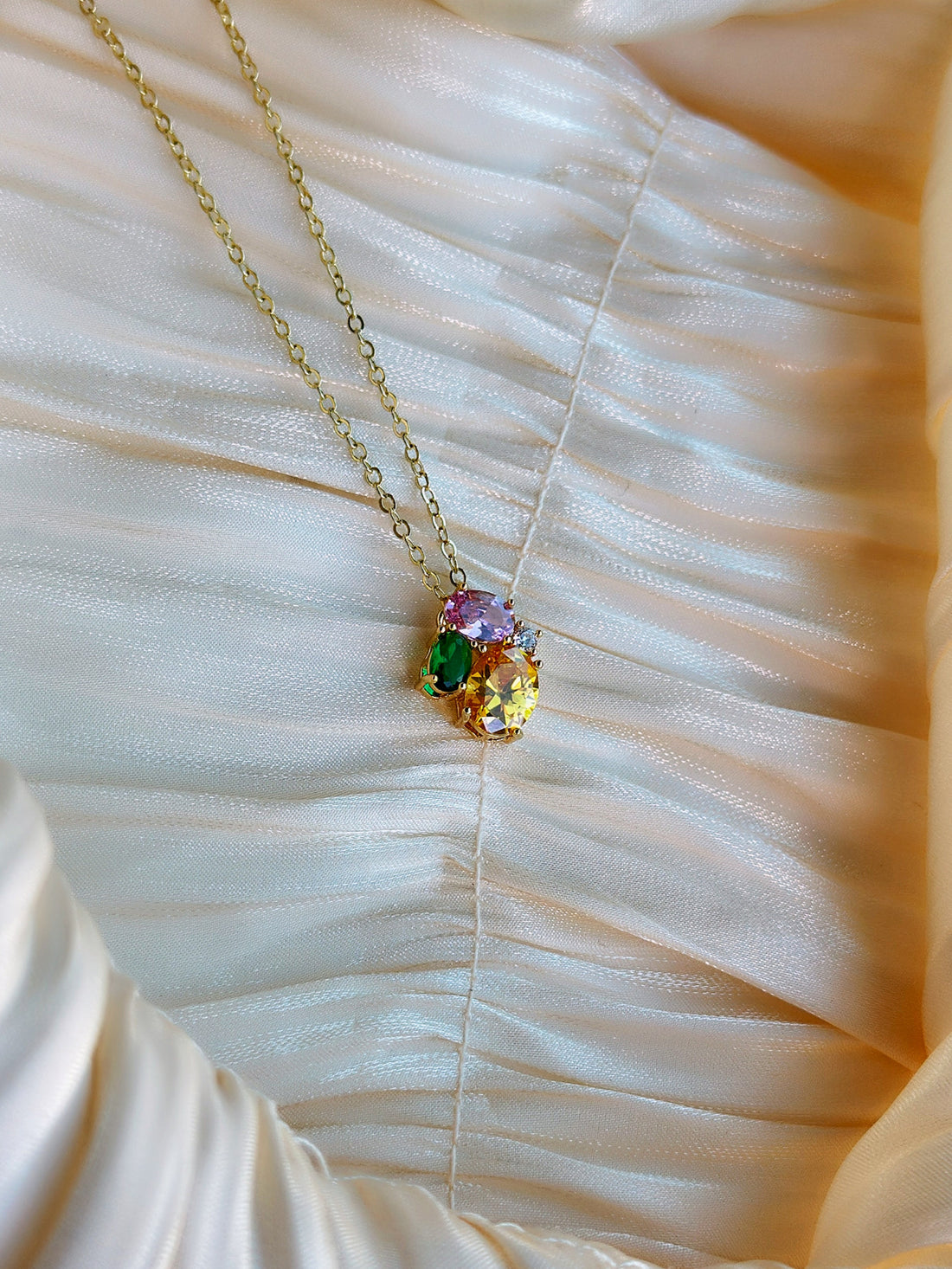 Ophelia - Necklace (Gold/Multicolor)