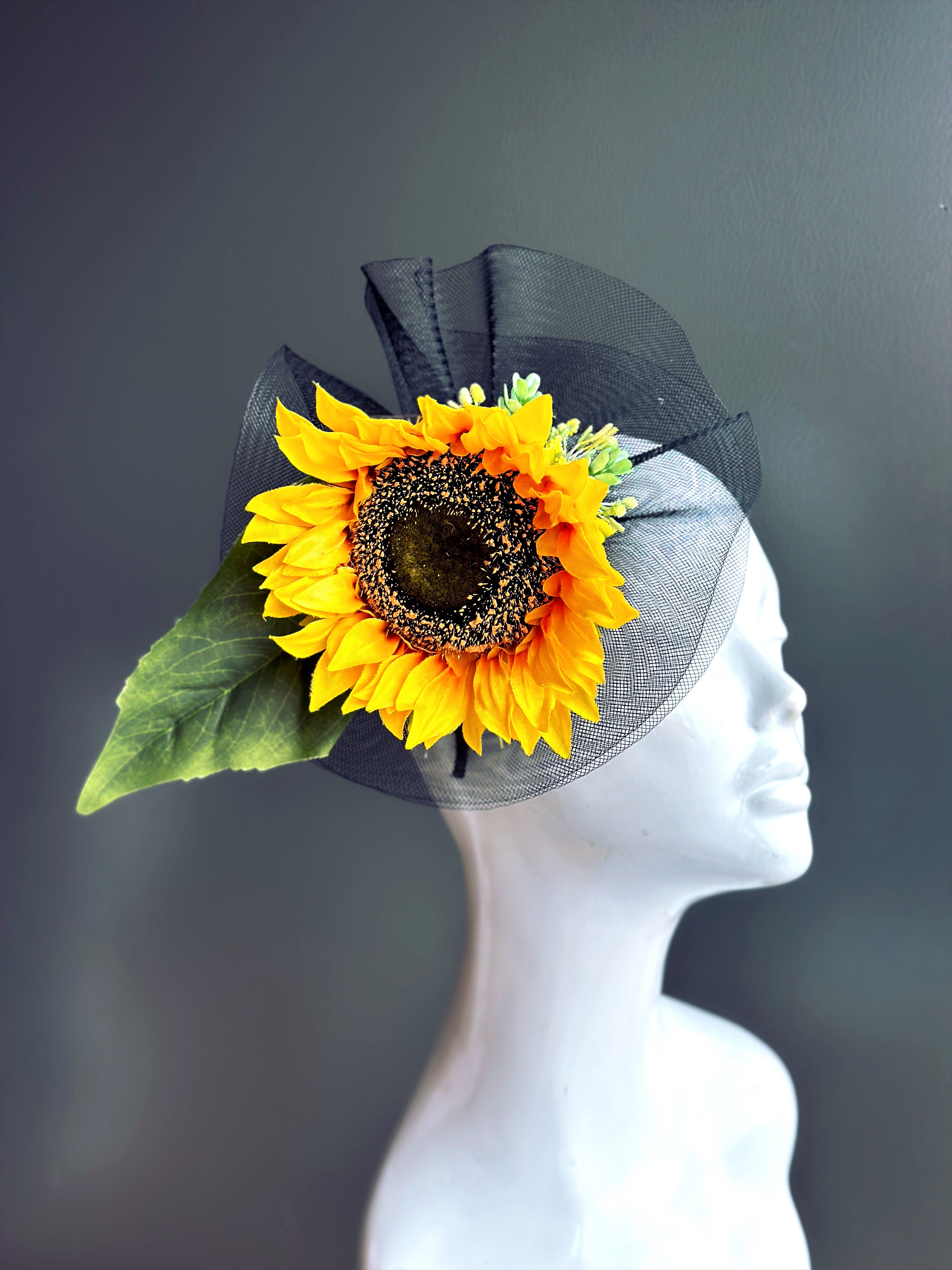 Sunflower Fascinator