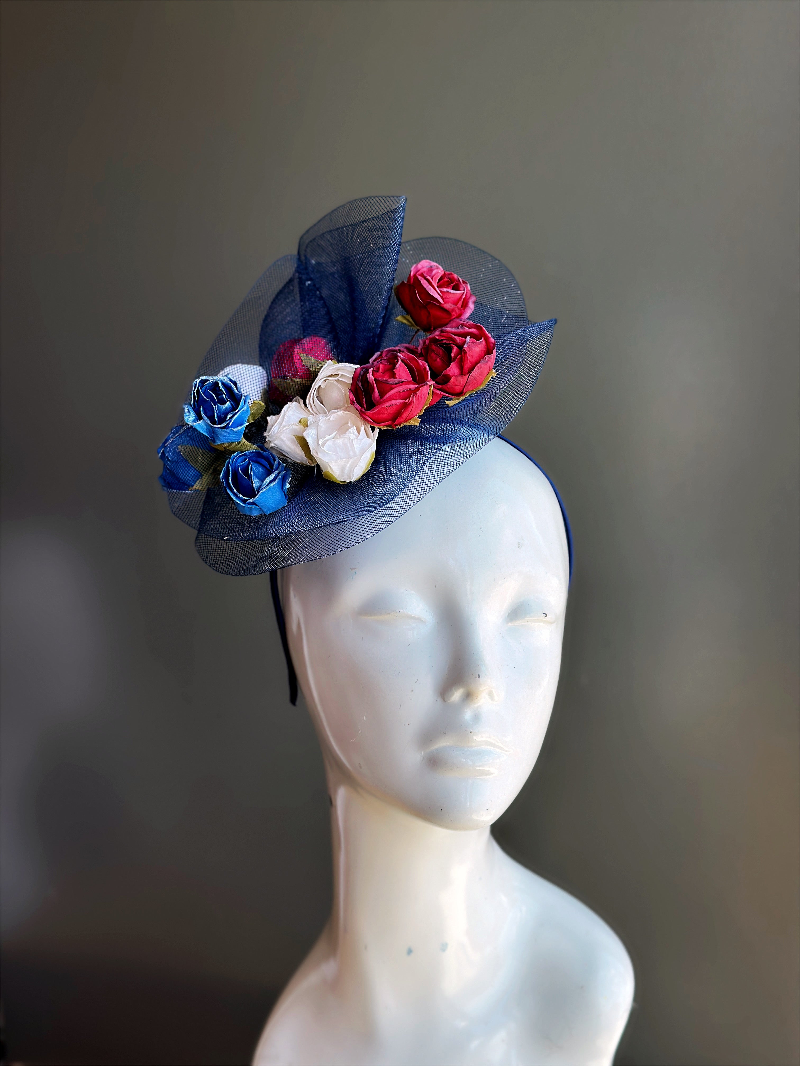 Freedom Rose Fascinator