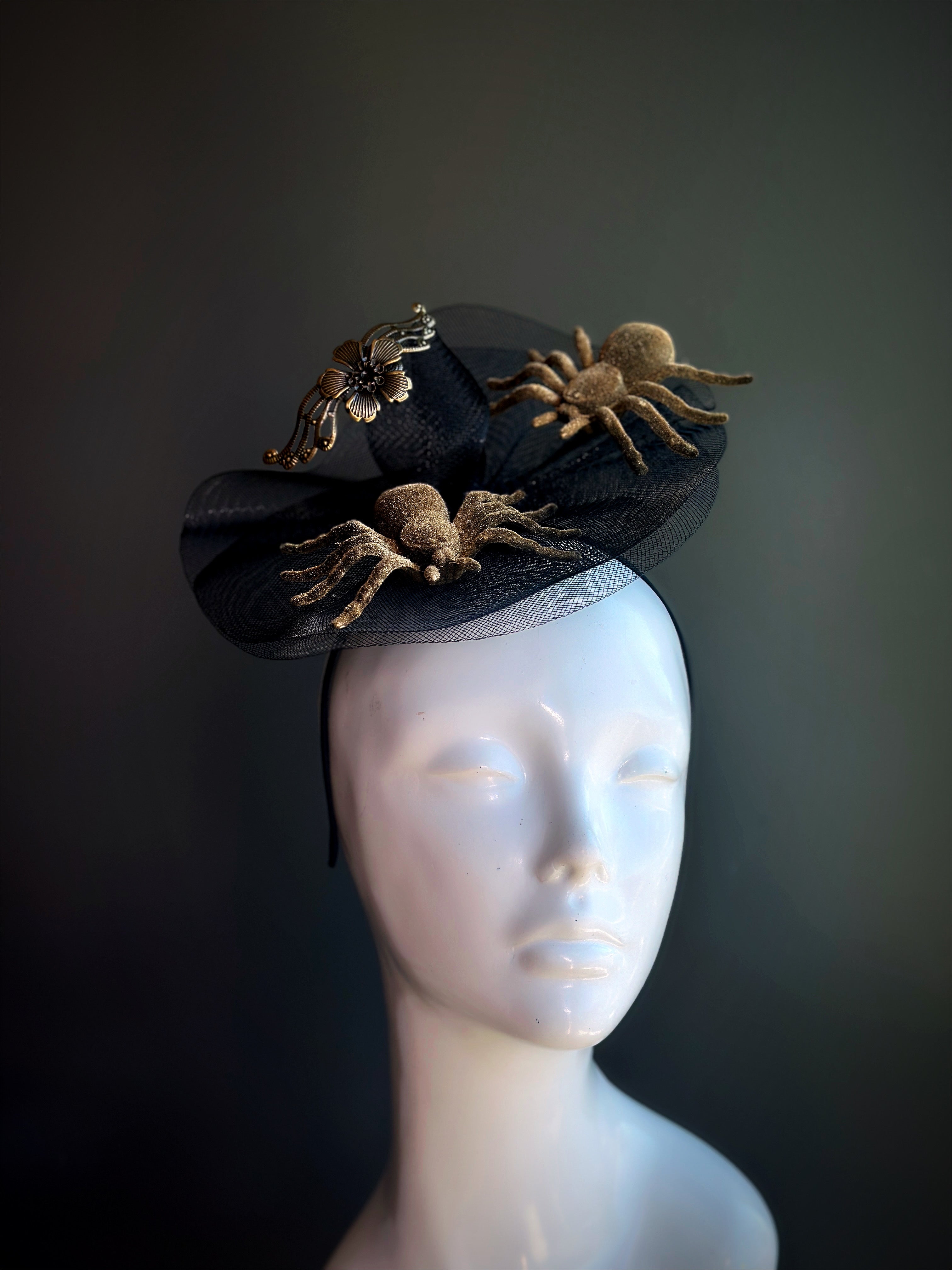 Arachnid Allure Fascinator