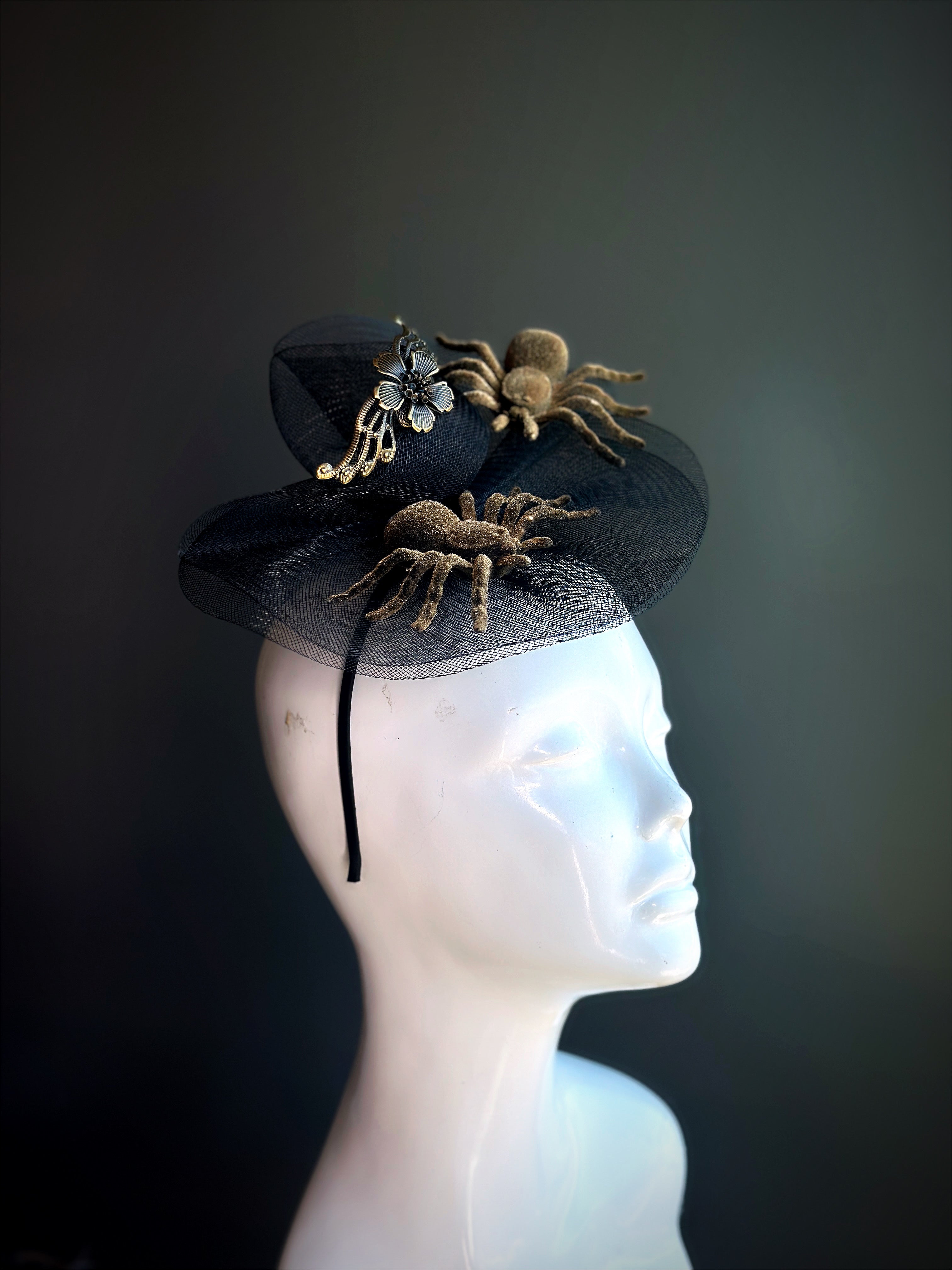 Arachnid Allure Fascinator