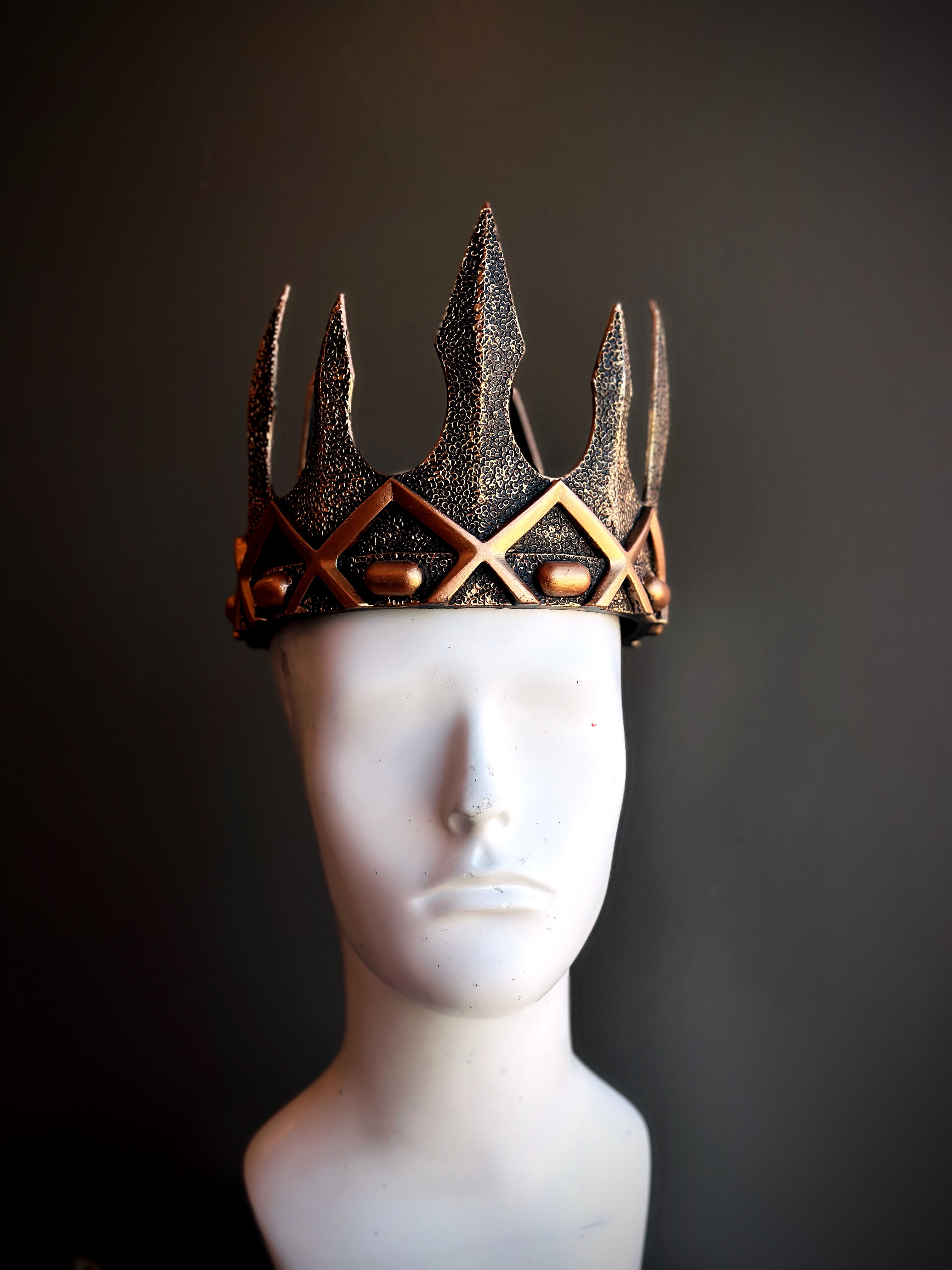 Gold Royal Crown - Medieval King