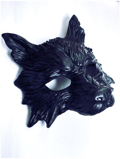 Wolf Mask - Black