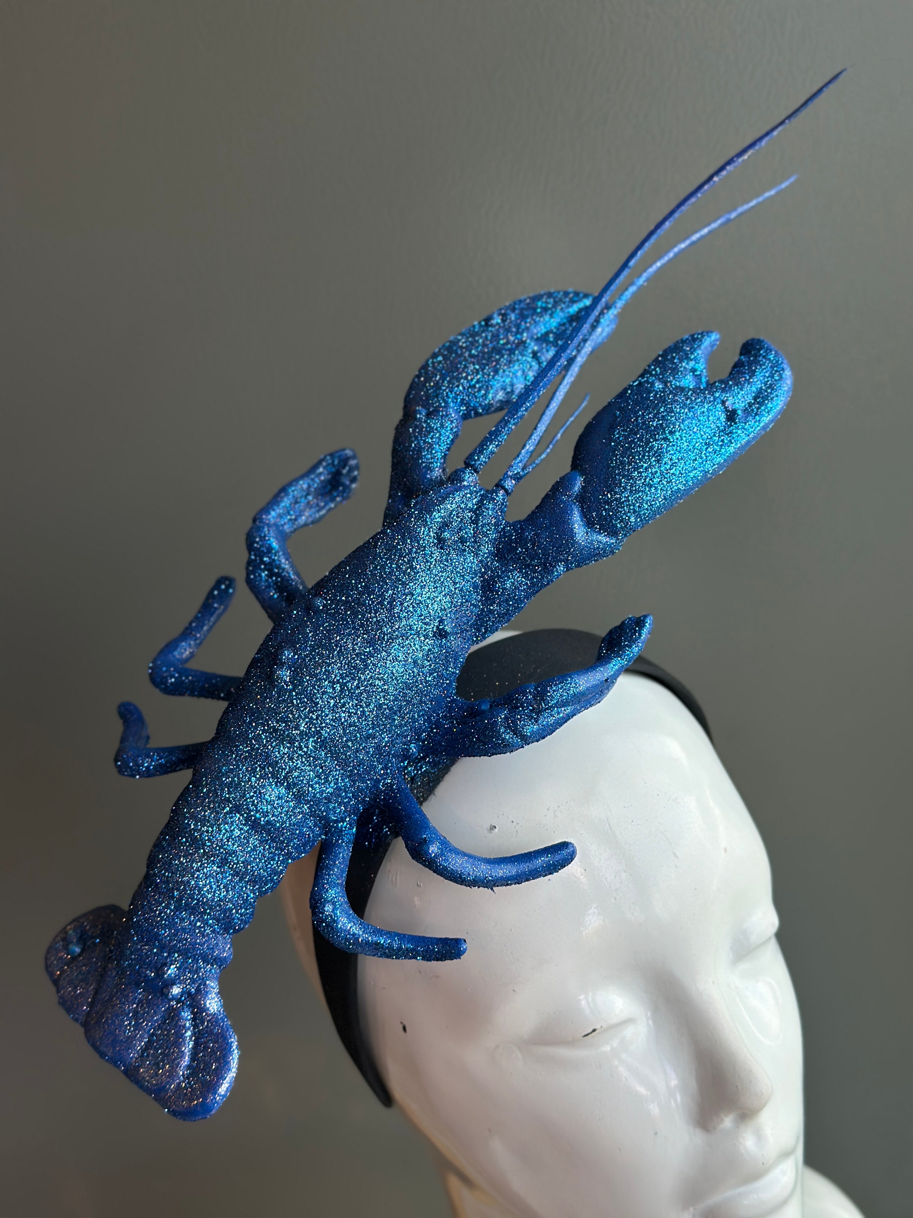 The Blue Lobster - Fascinator Hat