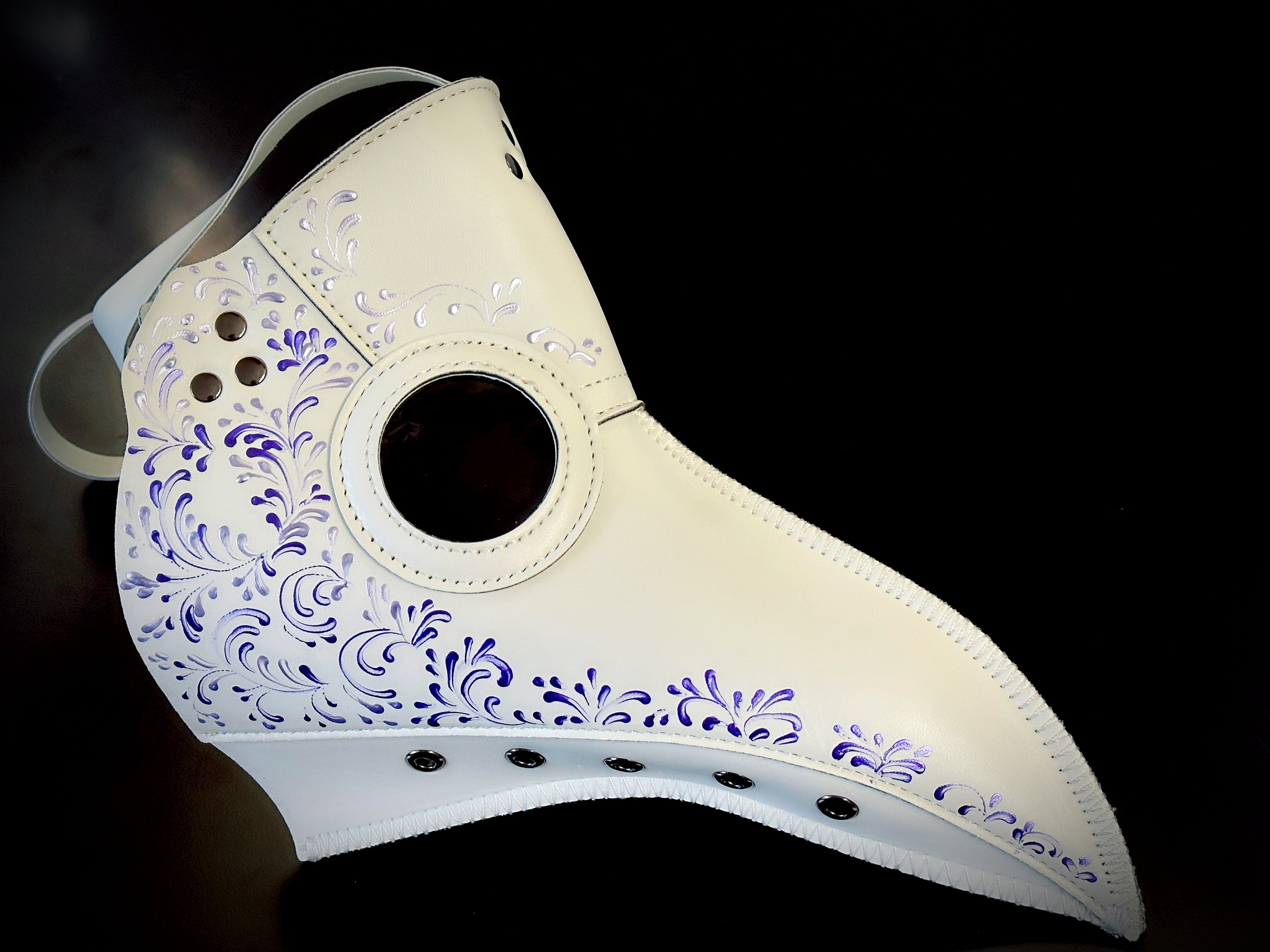 Vegan Leather Plague - Filigree Option