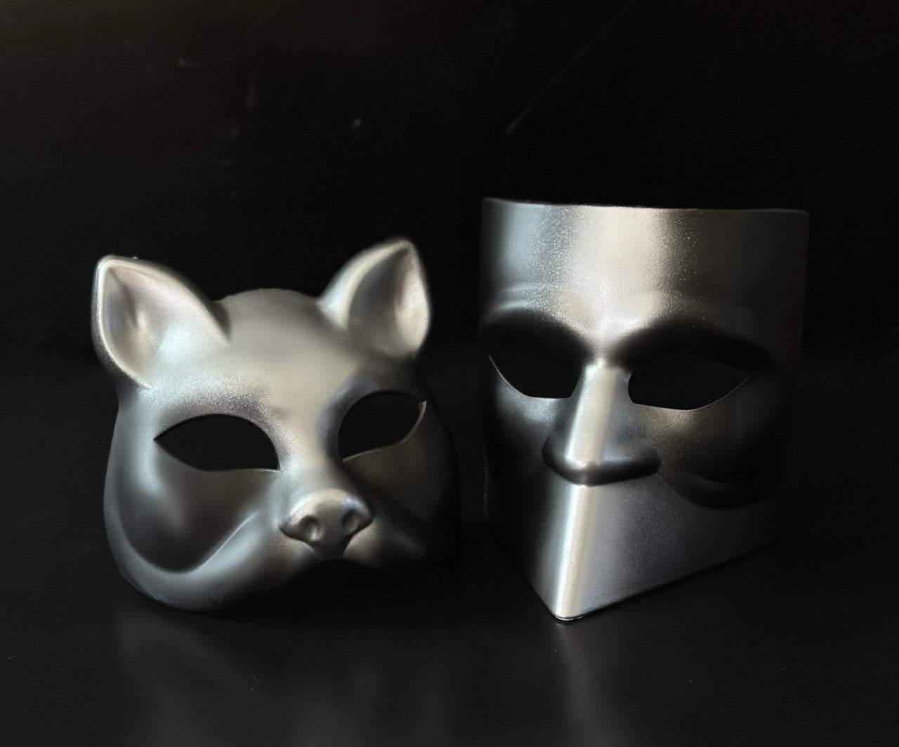 Dual Eclipse - Silver/Charcoal Gray Set