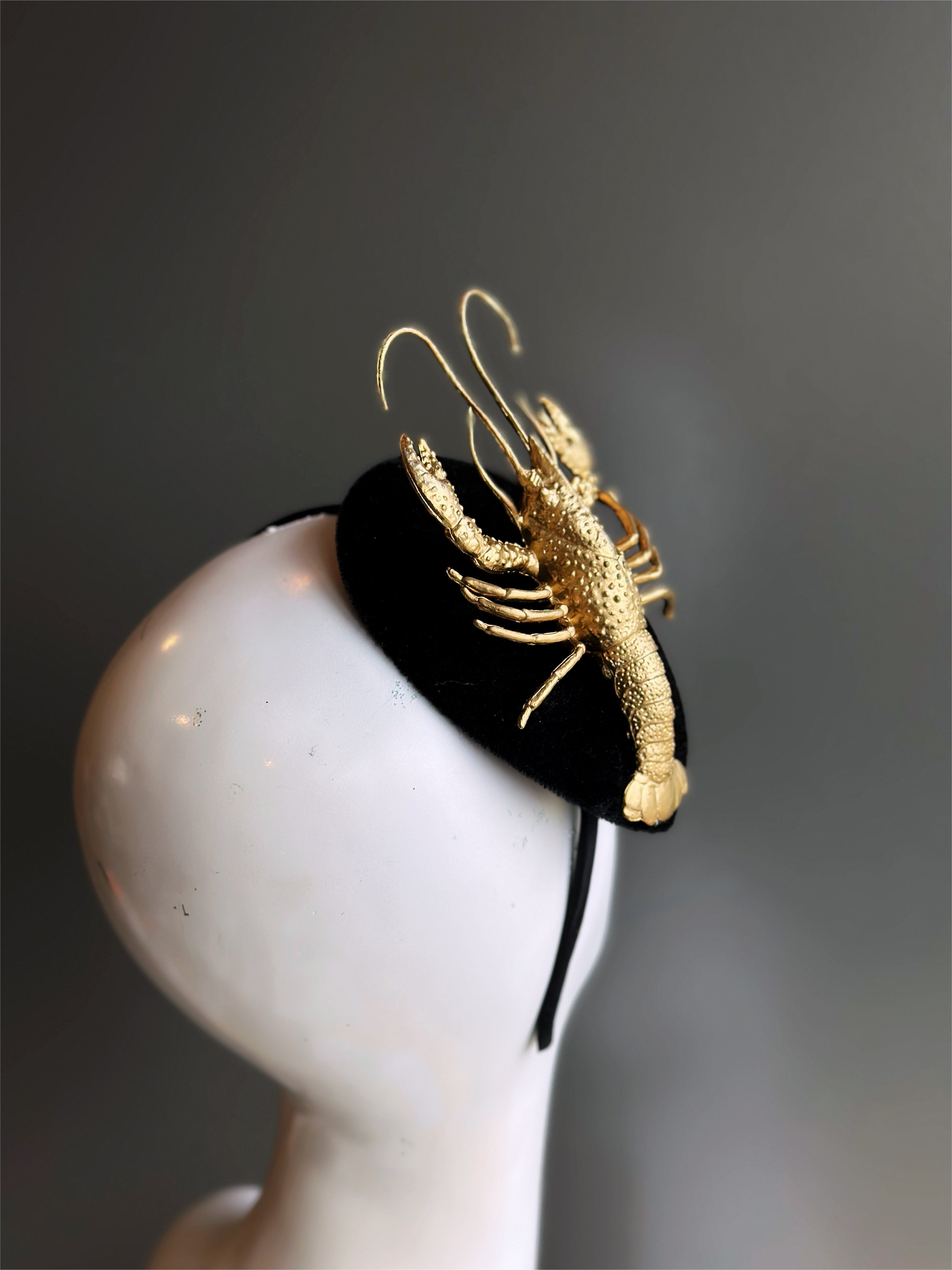 Golden Creole Fascinator