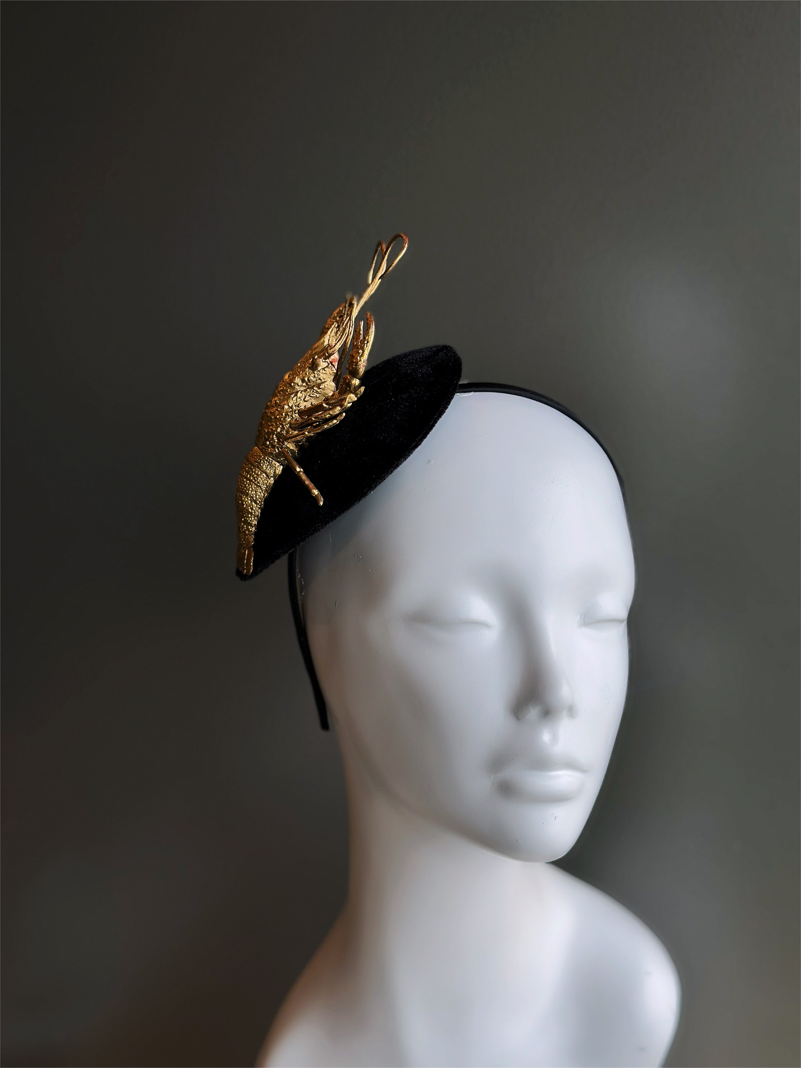Golden Creole Fascinator