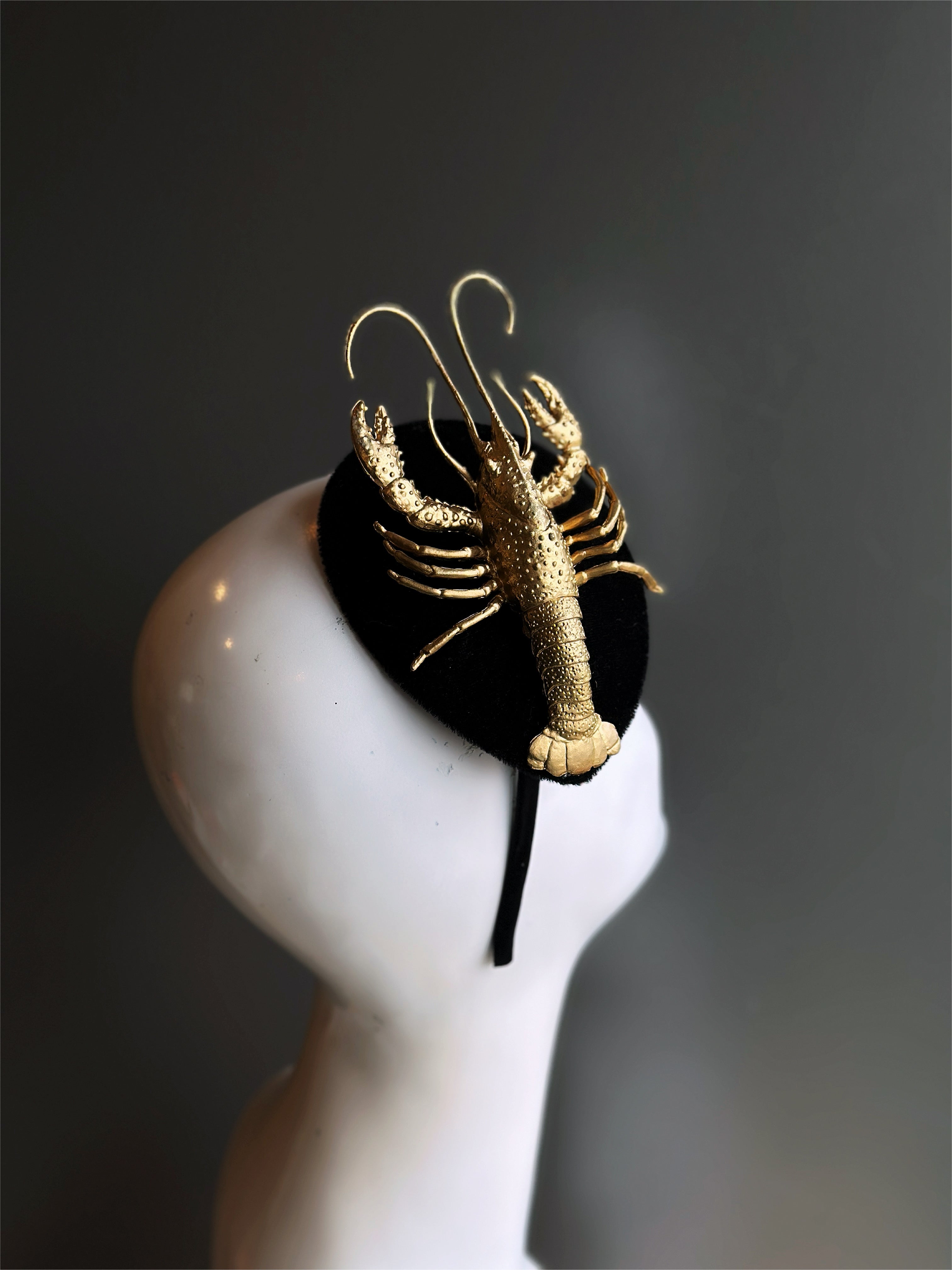 Golden Creole Fascinator
