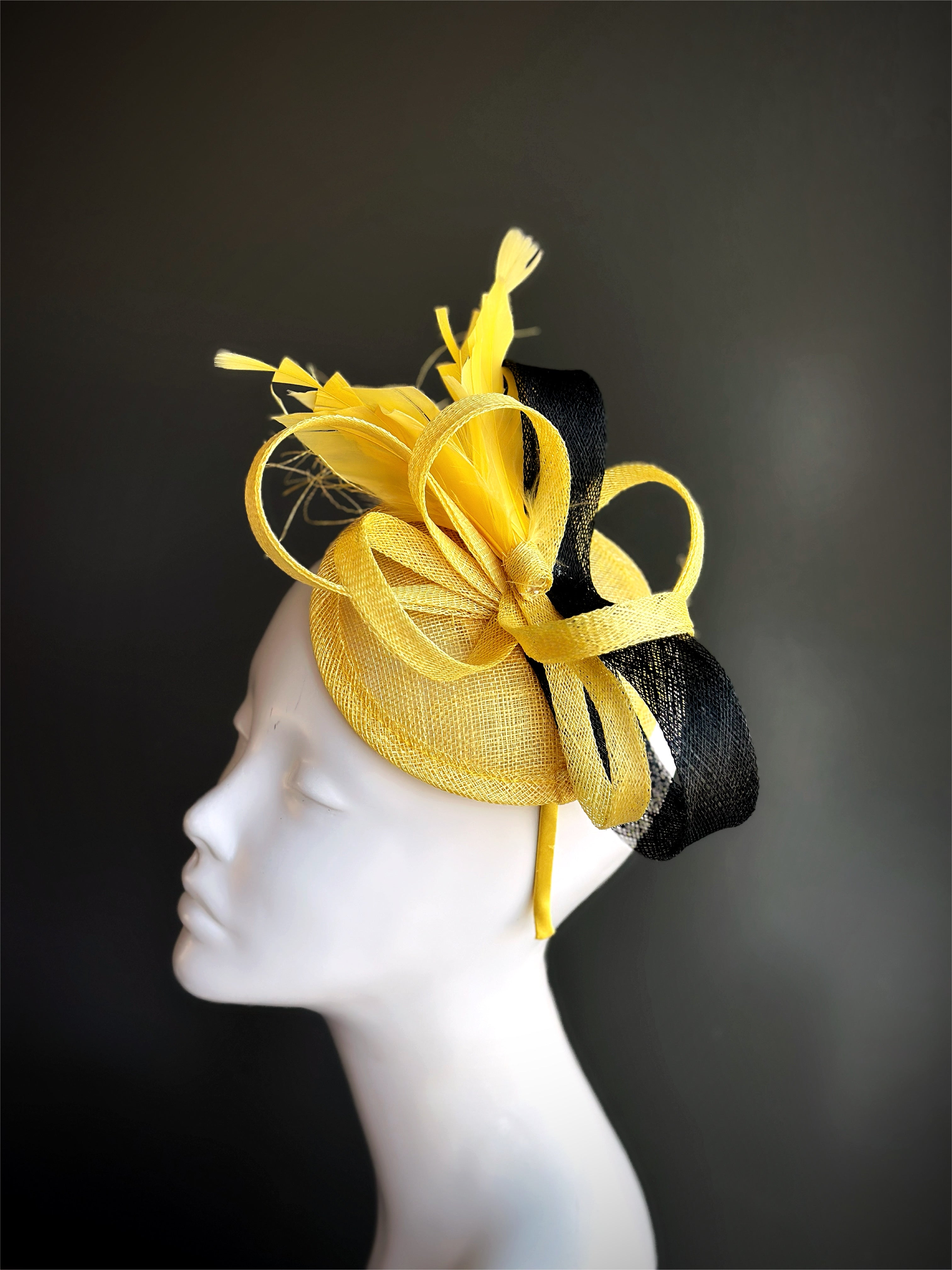 Golden Sun Fascinator