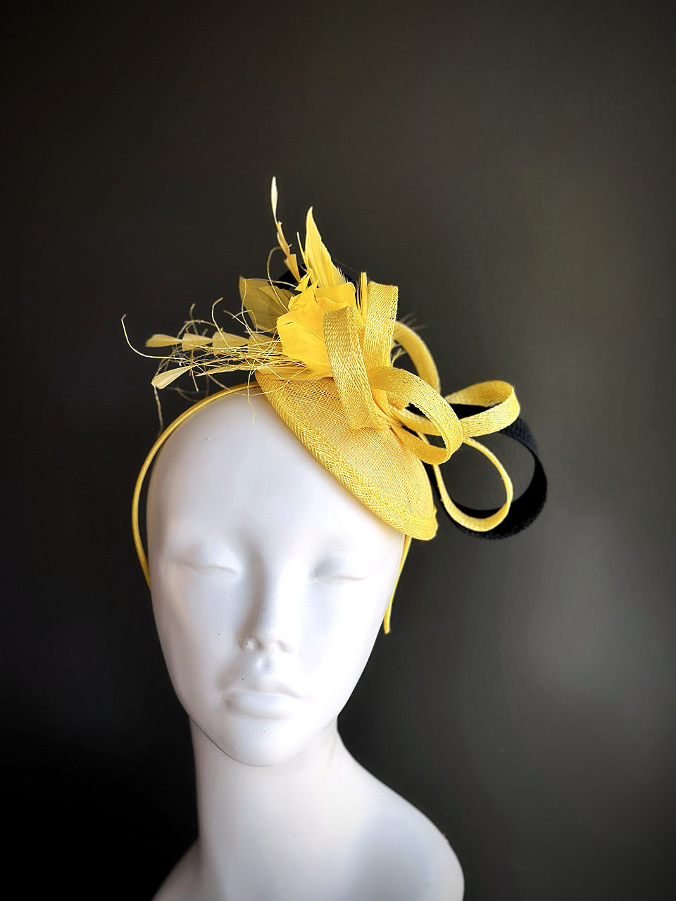 Golden Sun Fascinator