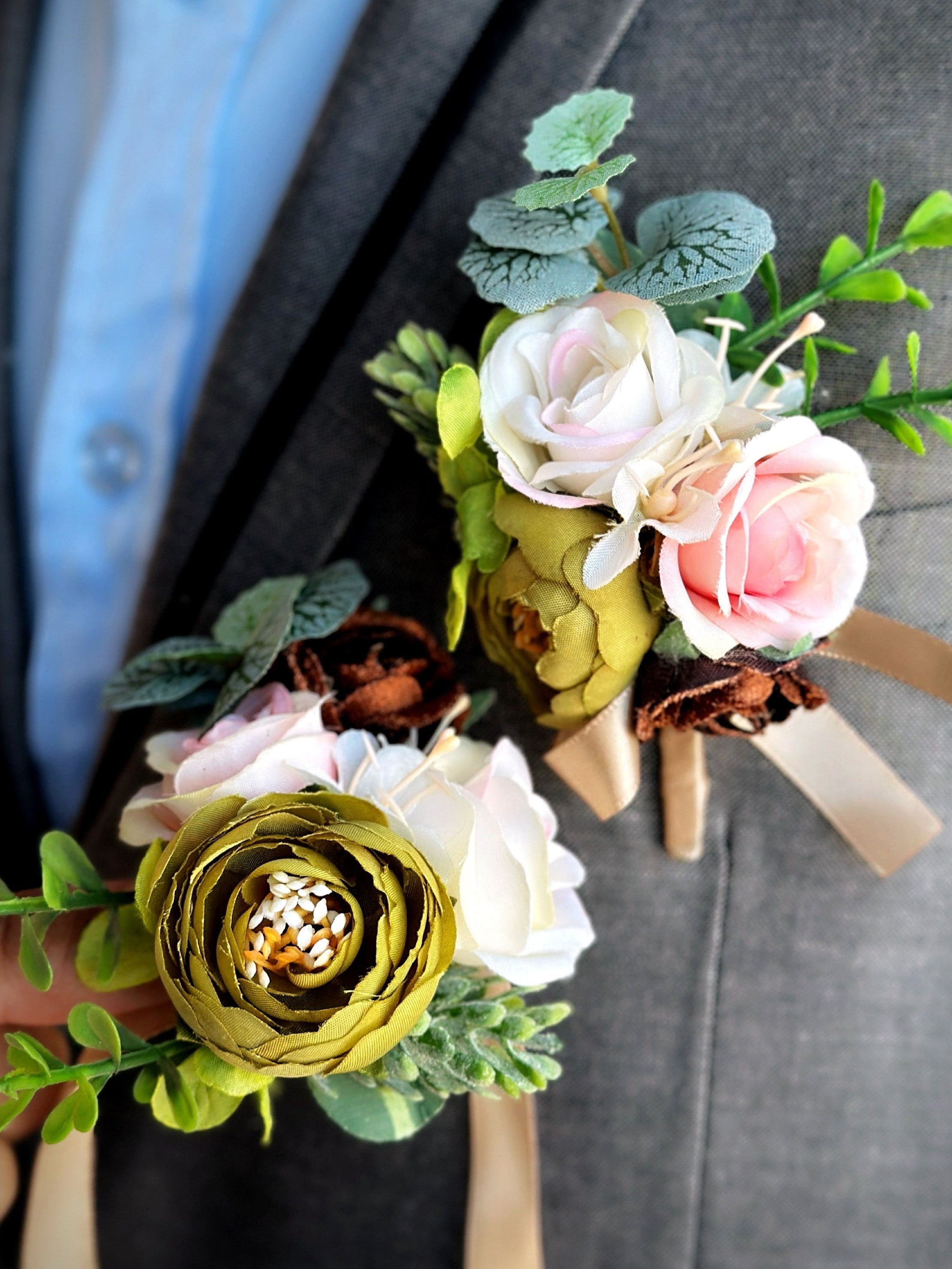 Woodland Reverie - Boutonniere & Corsage