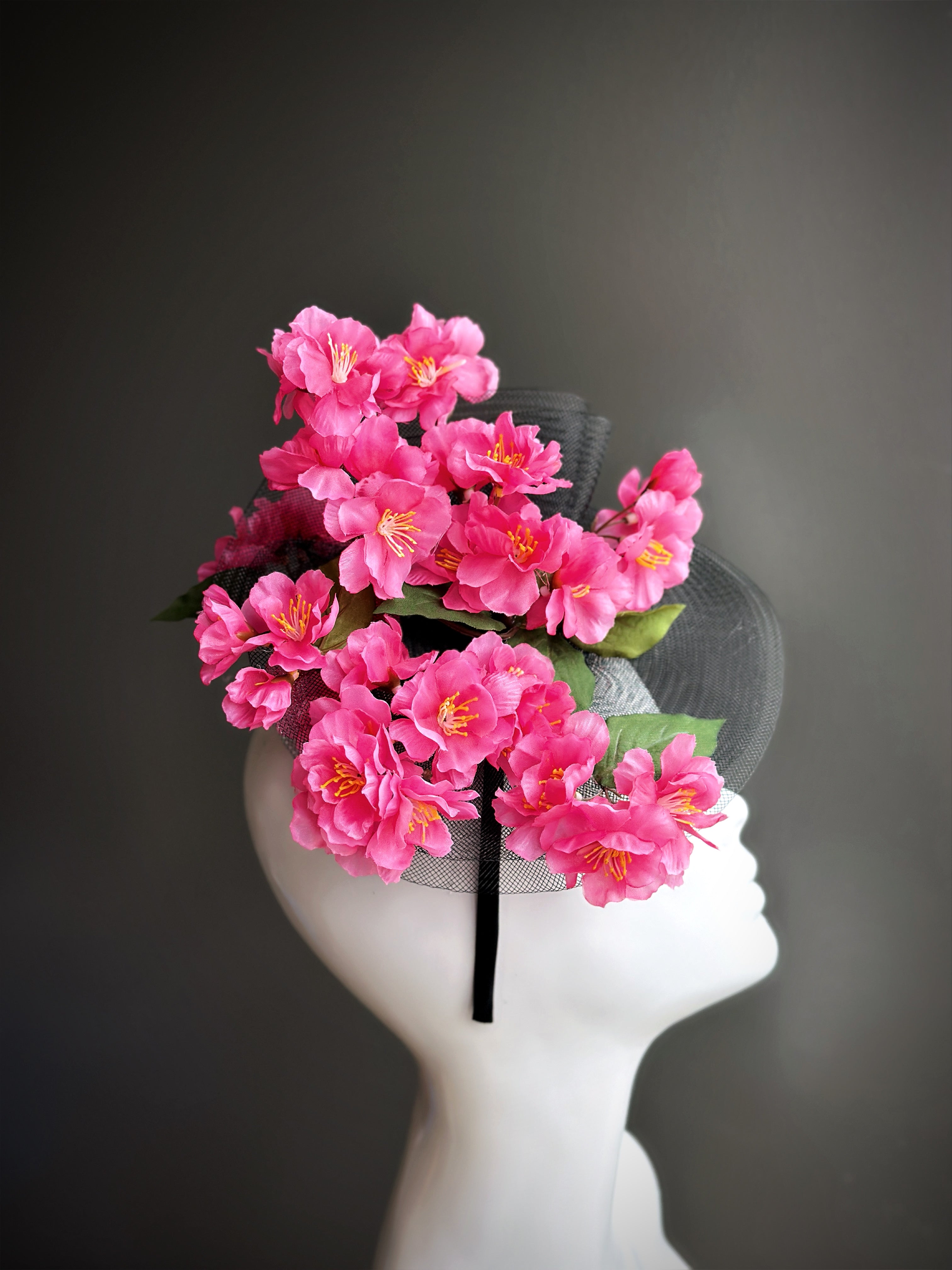 Cherry Blossom Fascinator - Pink