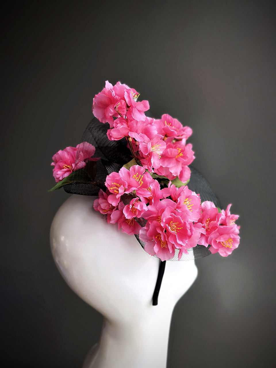 Cherry Blossom Fascinator - Pink