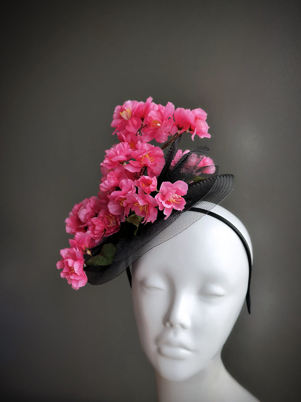 Cherry Blossom Fascinator - Pink