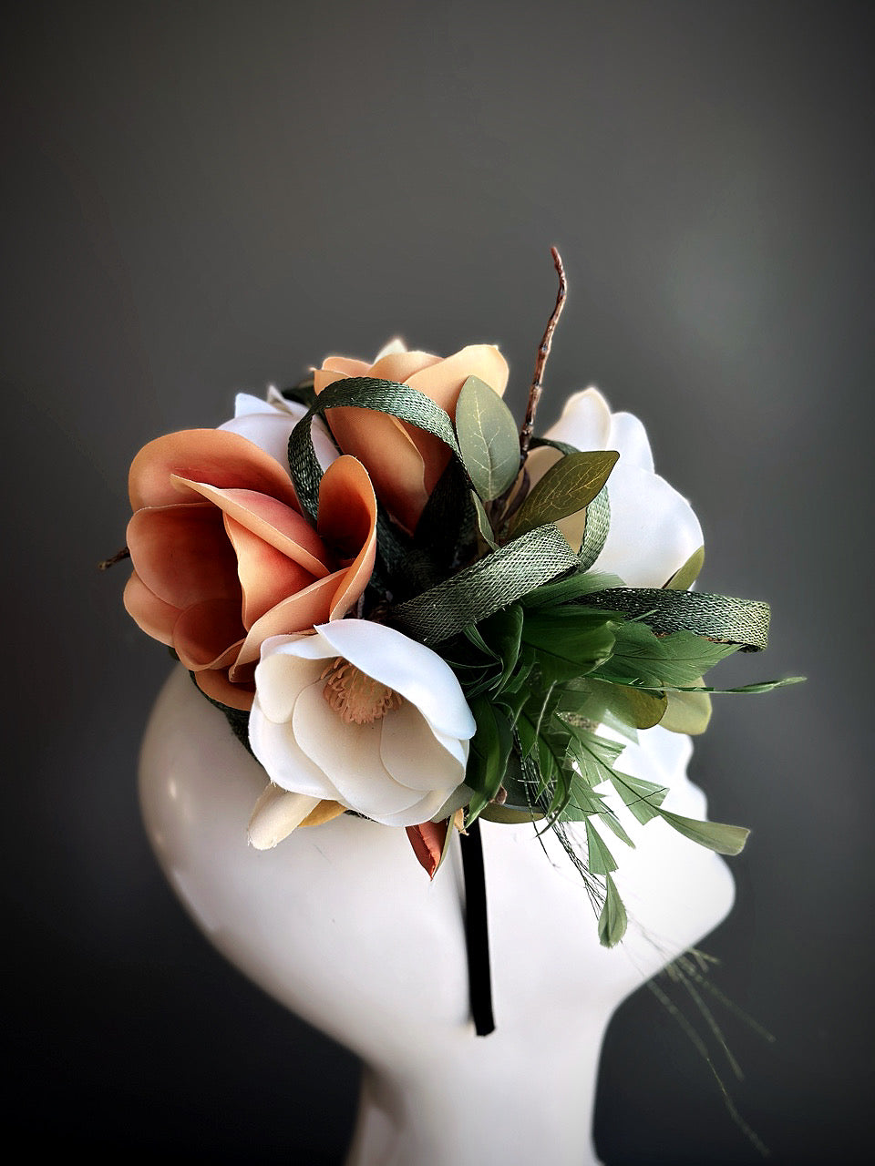 Magnolia Garden - Fascinator Hat