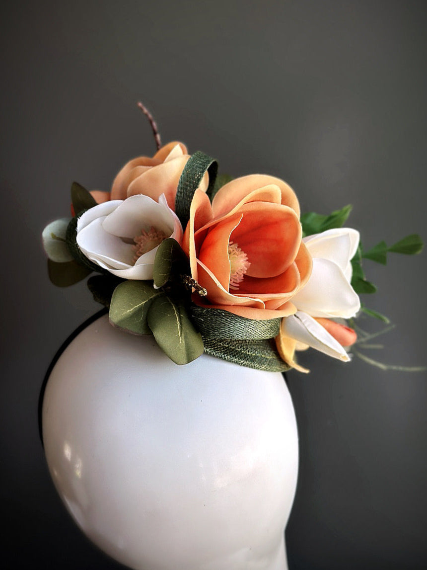 Magnolia Garden - Fascinator Hat