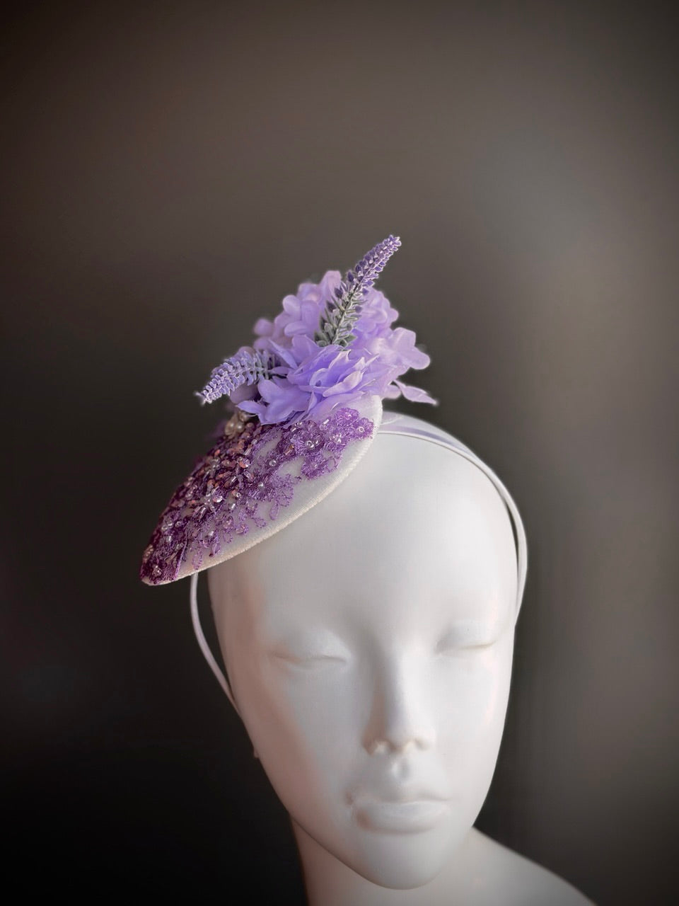Lavender Whisper - Fascinator Hat