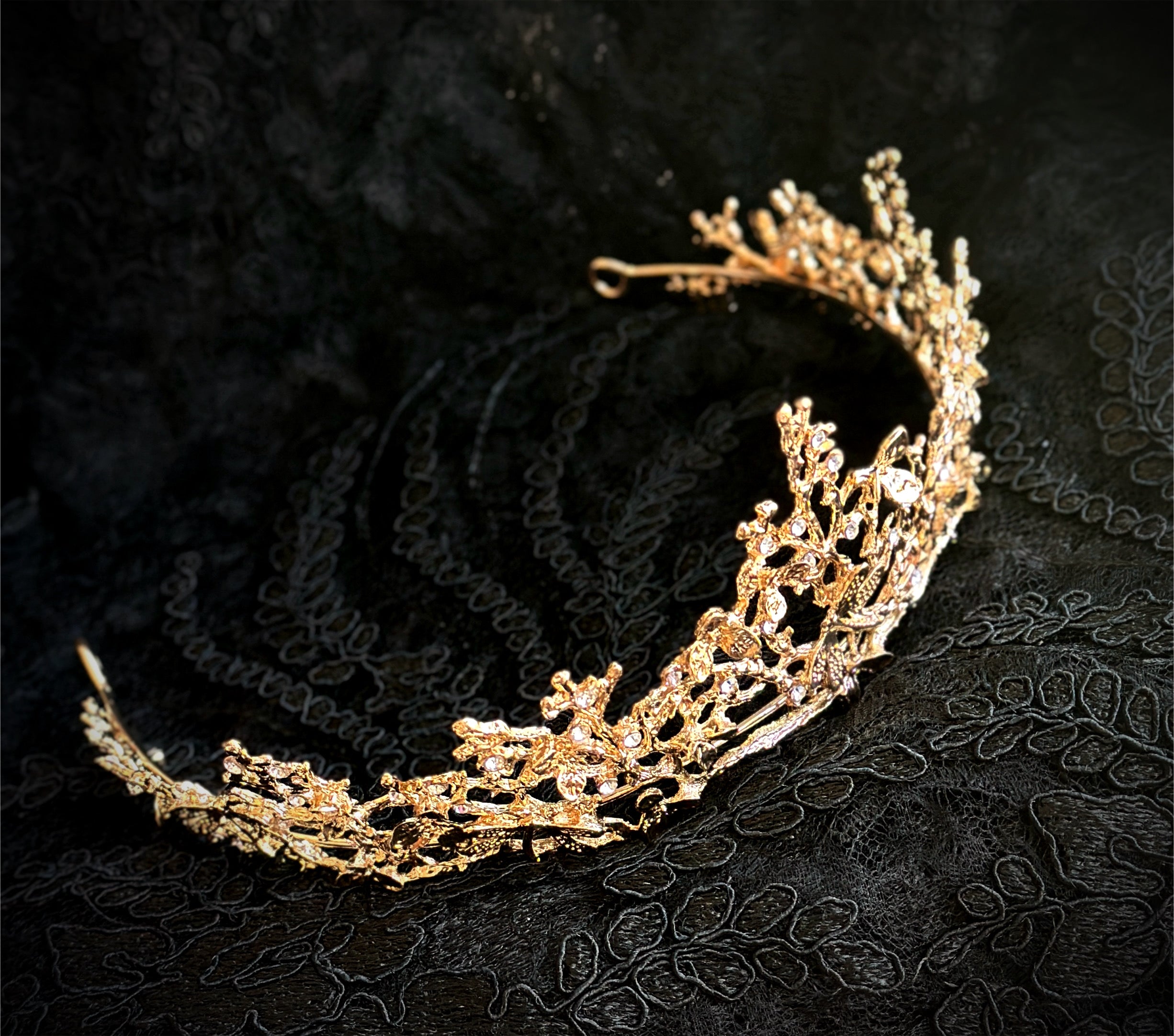 Dragonfly Princess Tiara - Gold