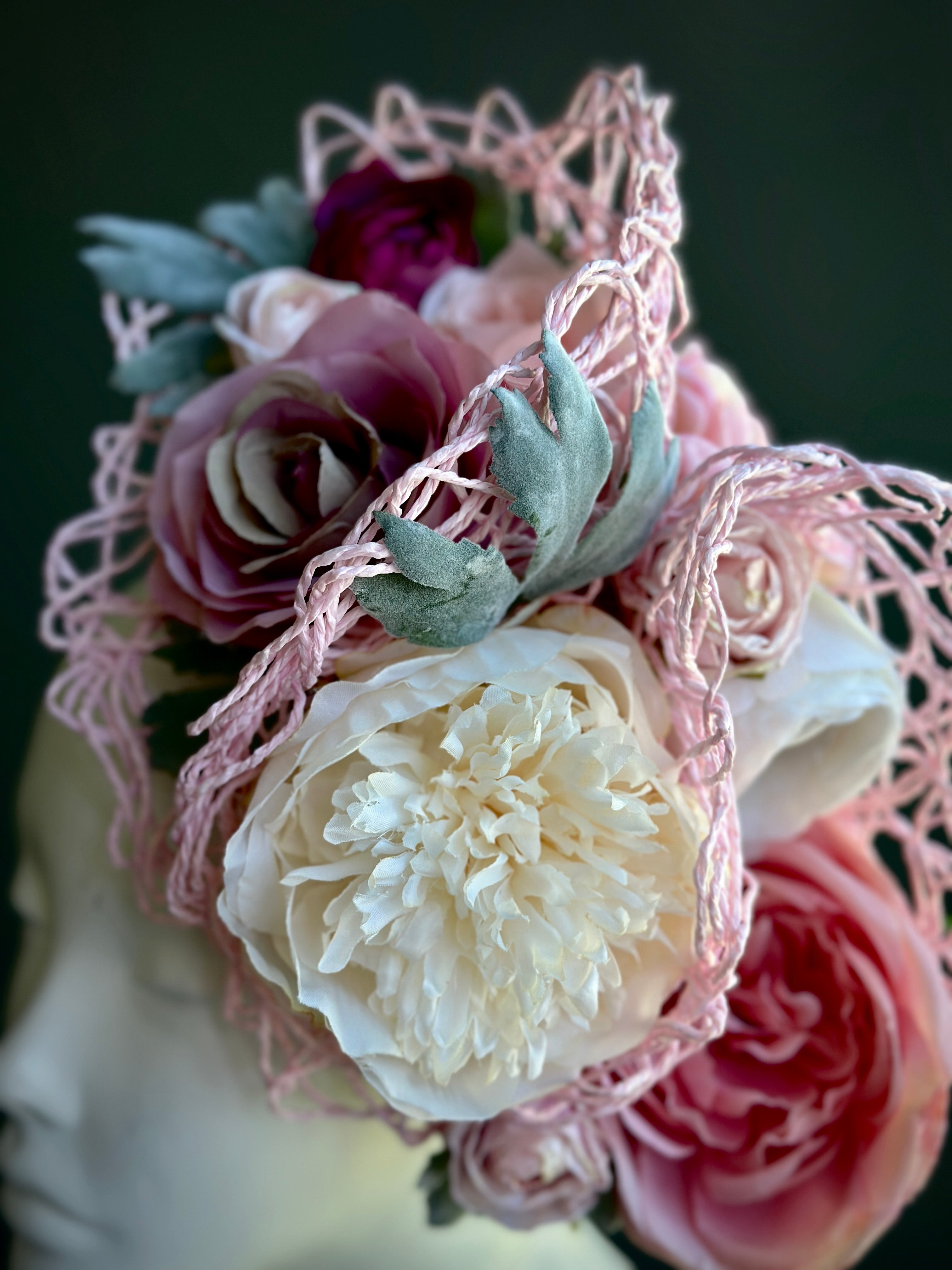 Fascinator Hat - Blushing Florals