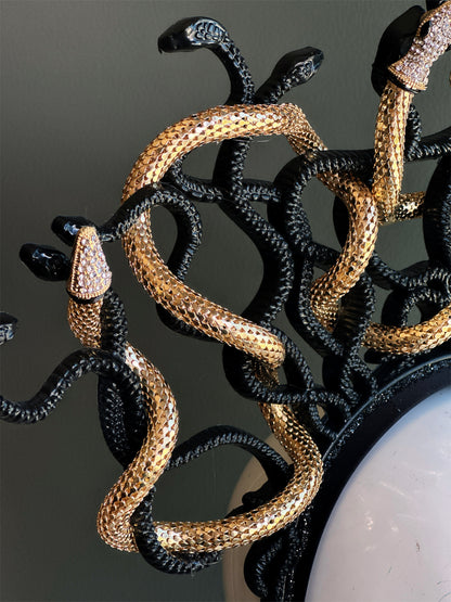 Medusa Snakes - Gold/Black