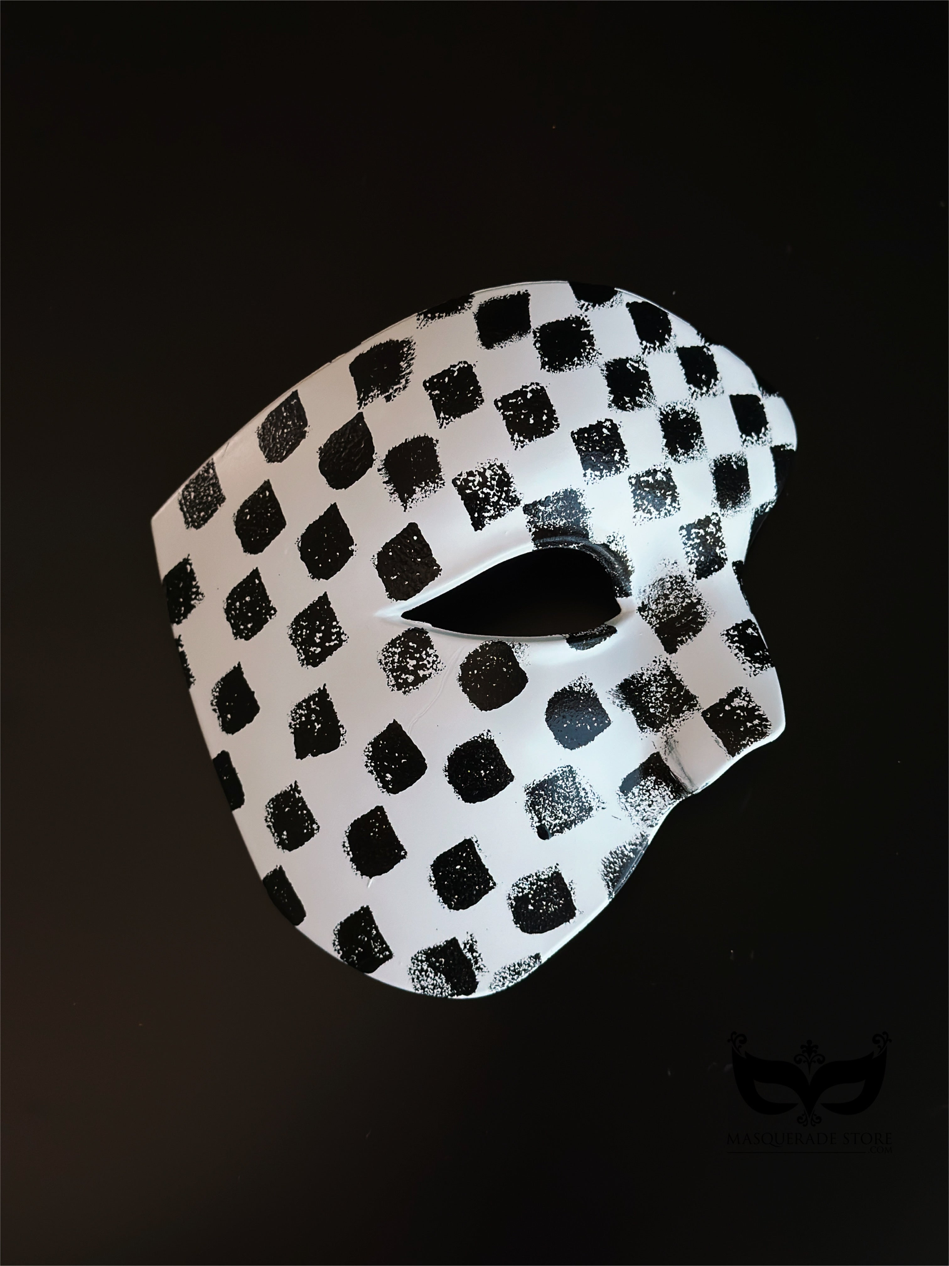 Monochrome Masquerade – Couples Mask Set