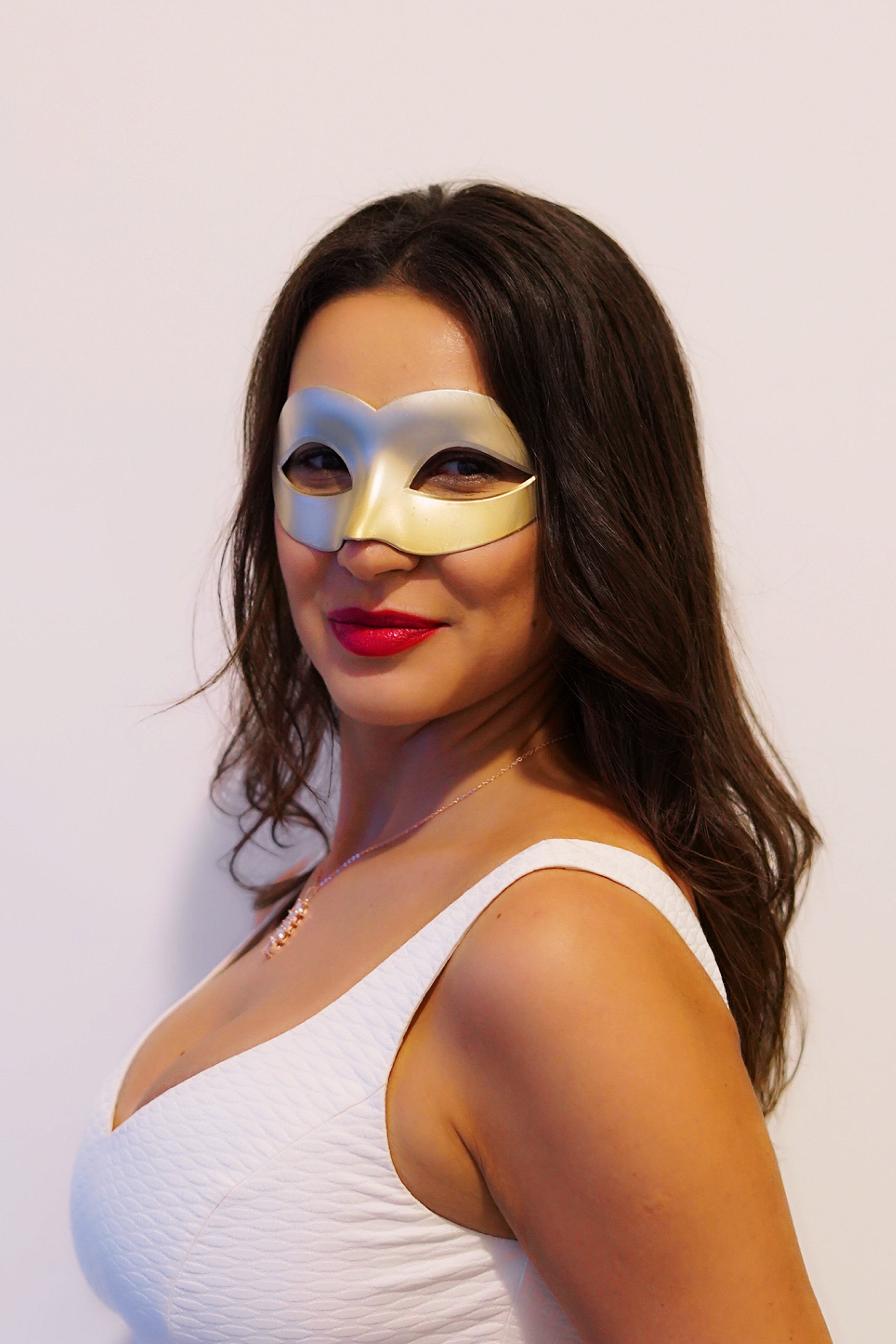 Gold Venetian Eye Mask