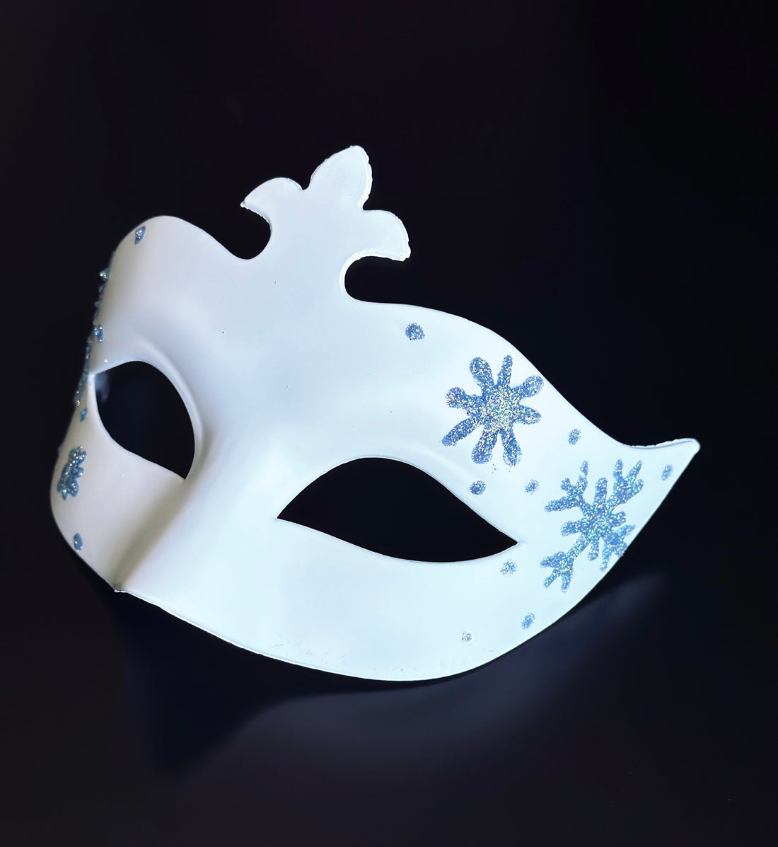 Winter Enchantment Snowflake Women Mask