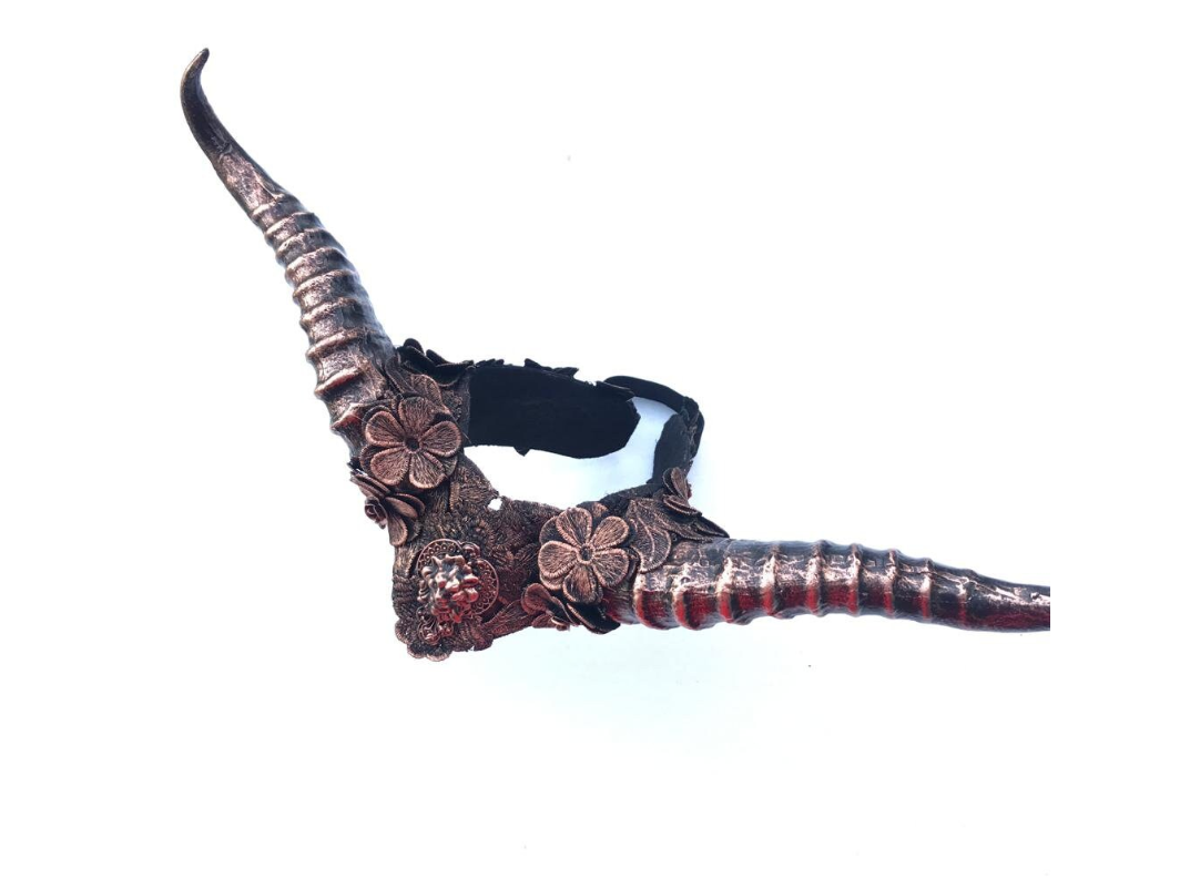 Long Horn Headdress - All Colors!