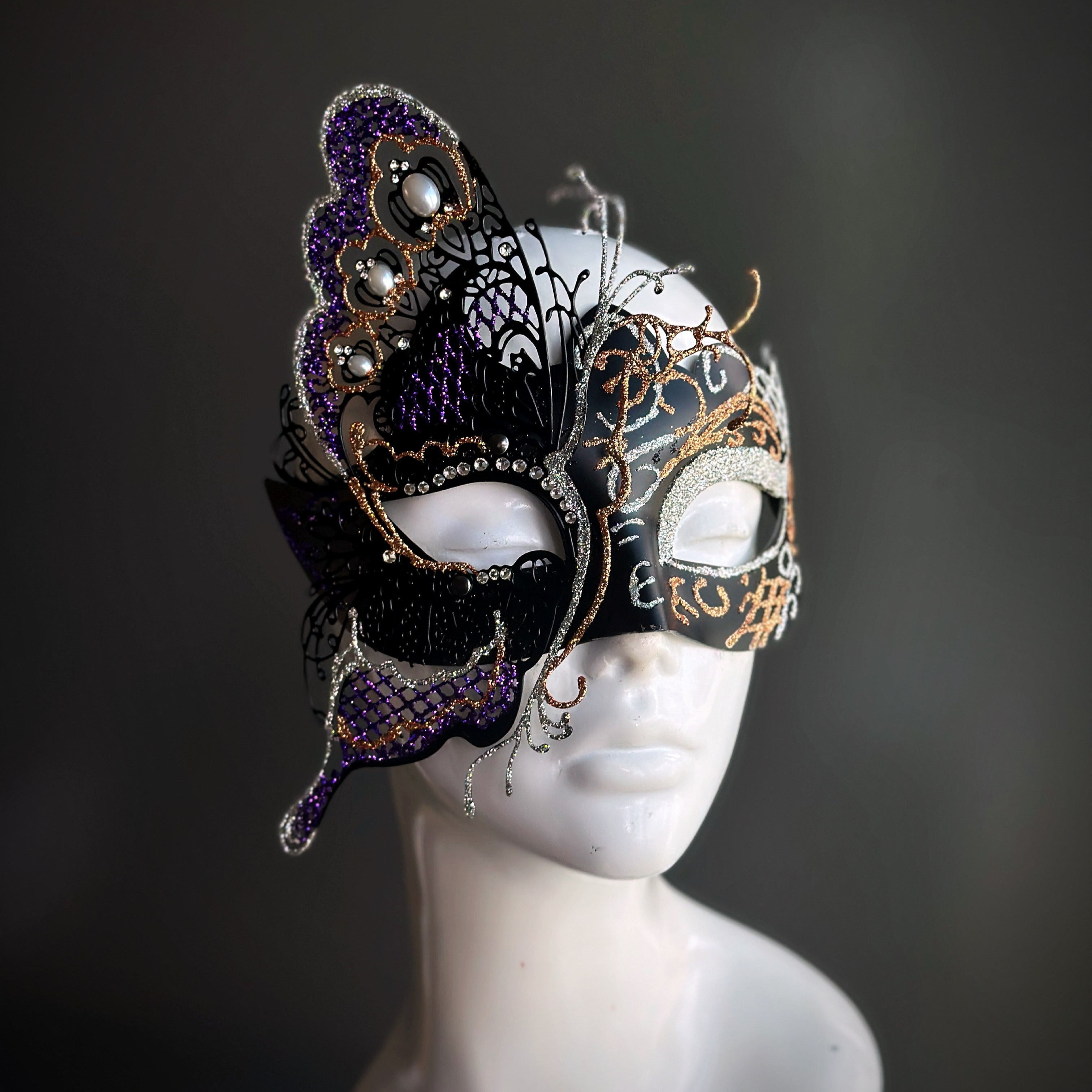 Luxury Butterfly Mask - Twilight Enchant