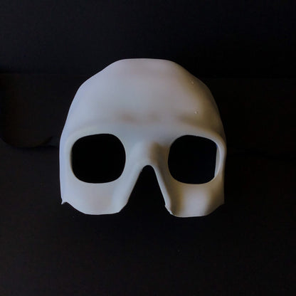 Skull Mask DIY - White