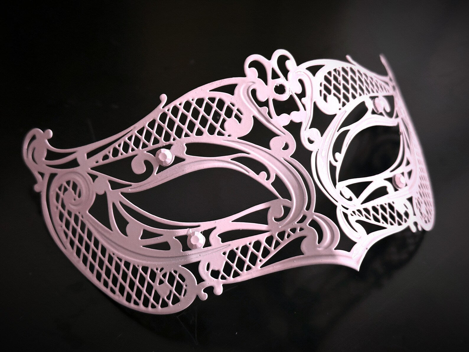 Ornate Pink Mask - Kids