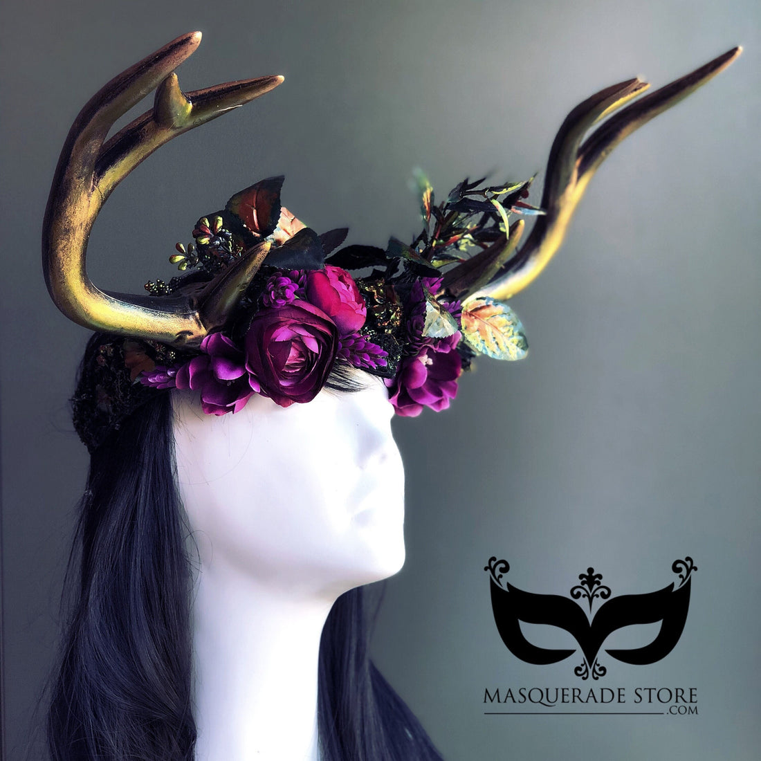 Deer Antler Headdress - Beltane