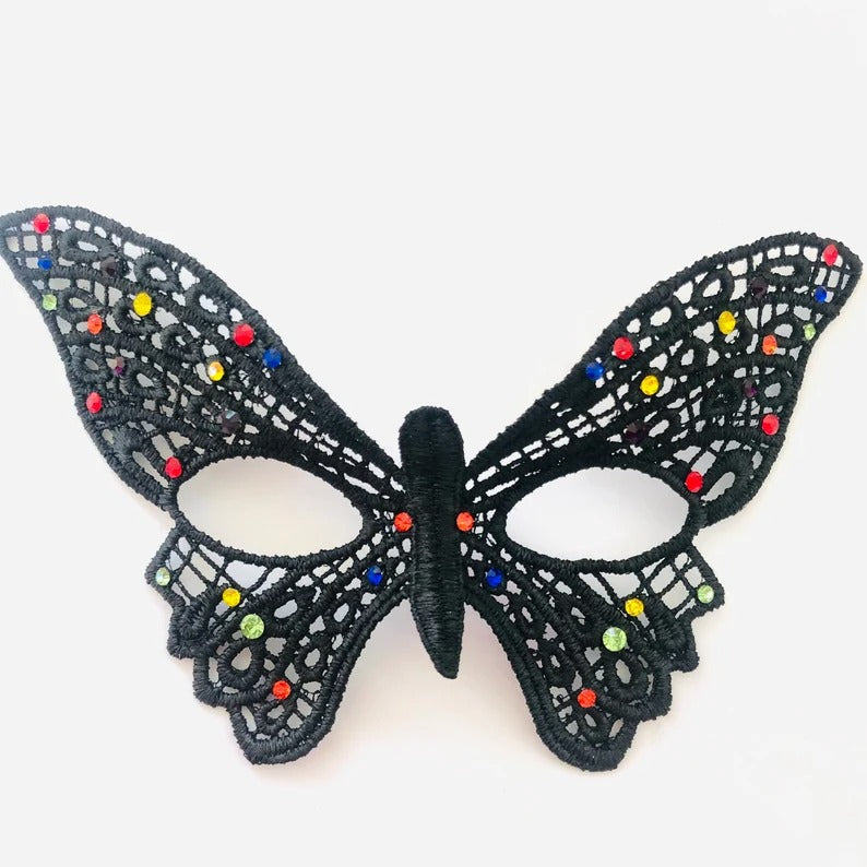 Little Wings – Black Kids Butterfly Mask