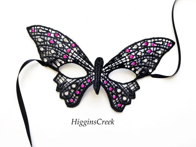 Little Wings – Black Kids Butterfly Mask