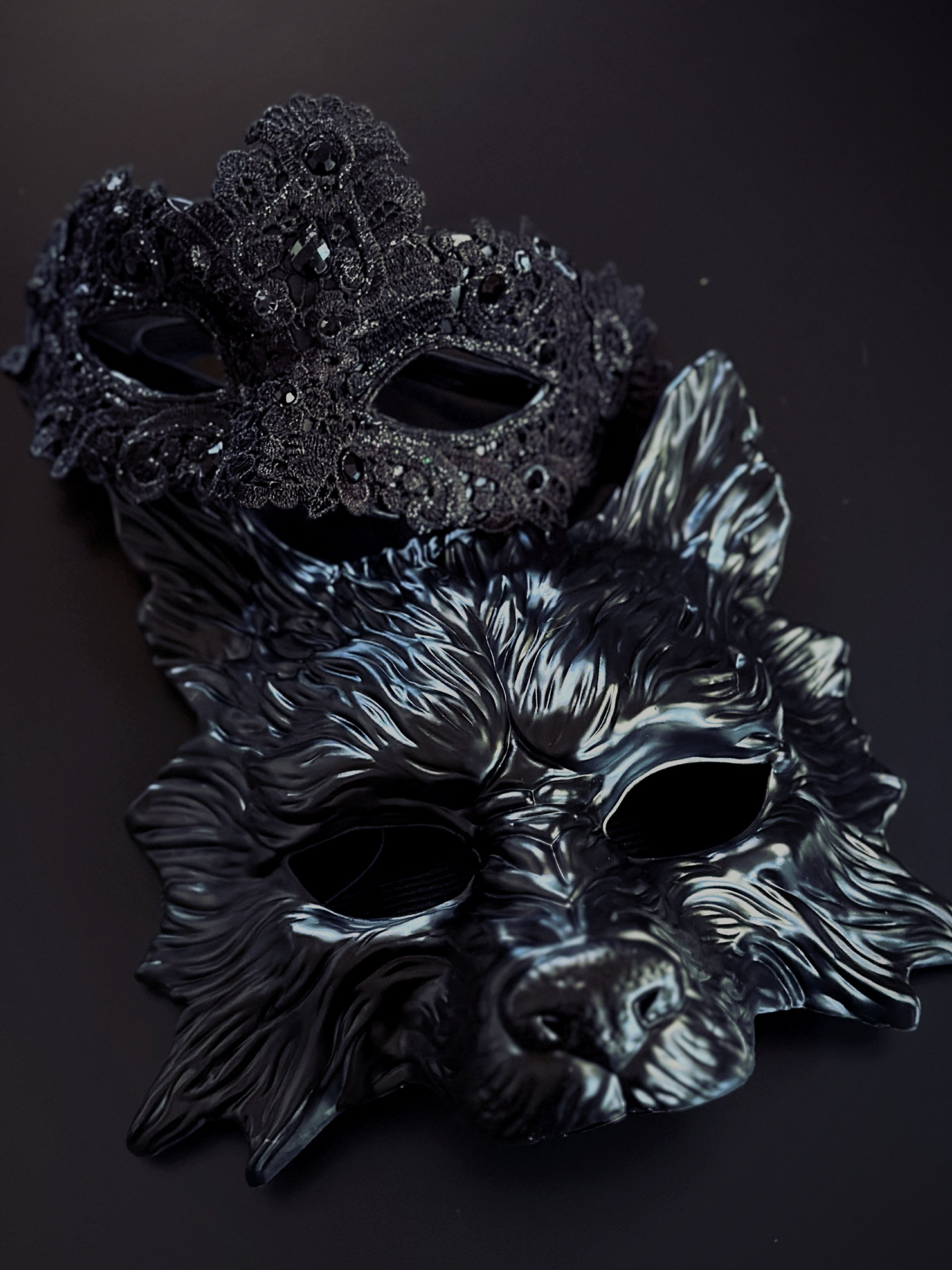 Moonlit Shadow Pair - Black