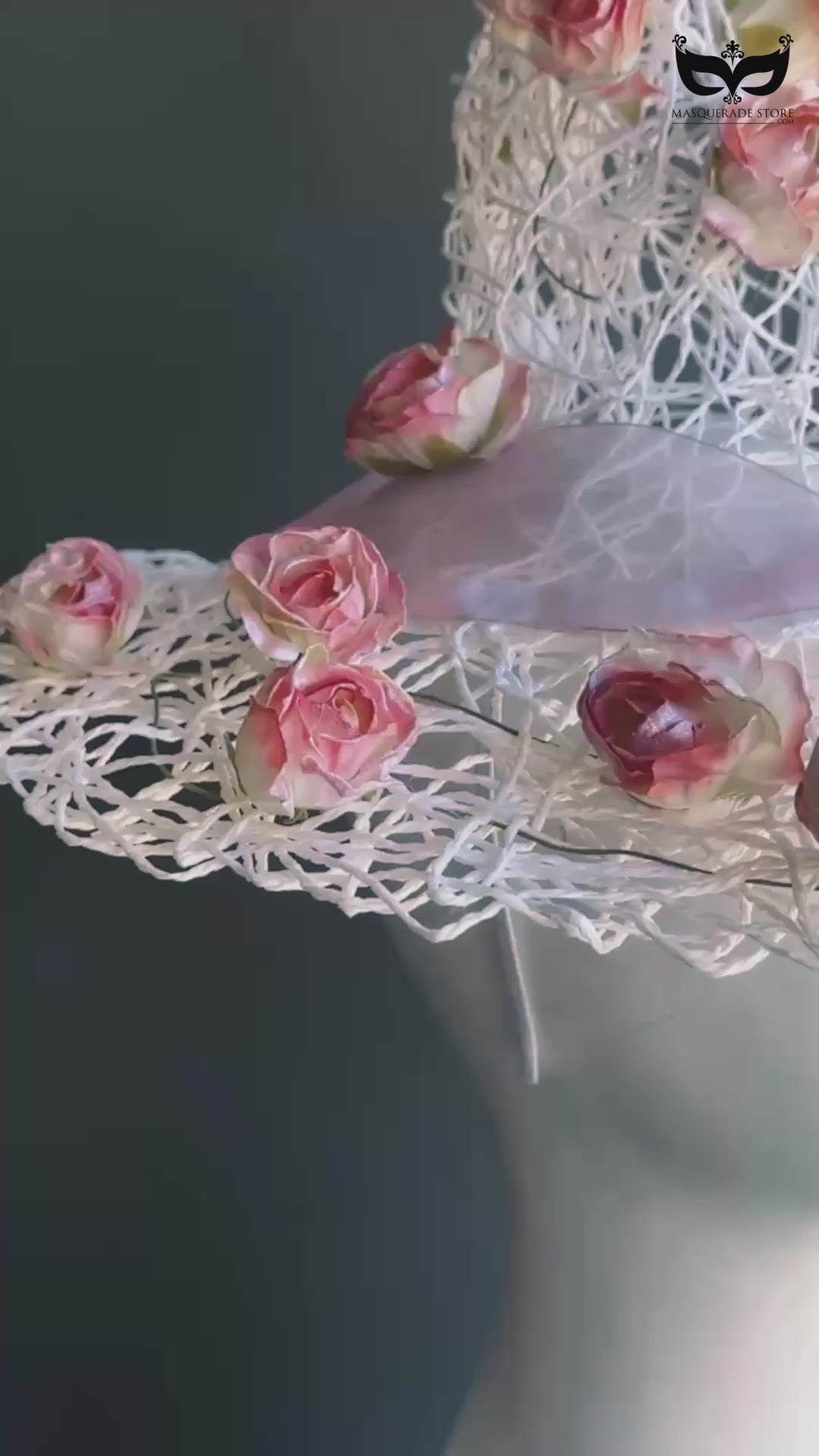 Rose Willow Witch Hat