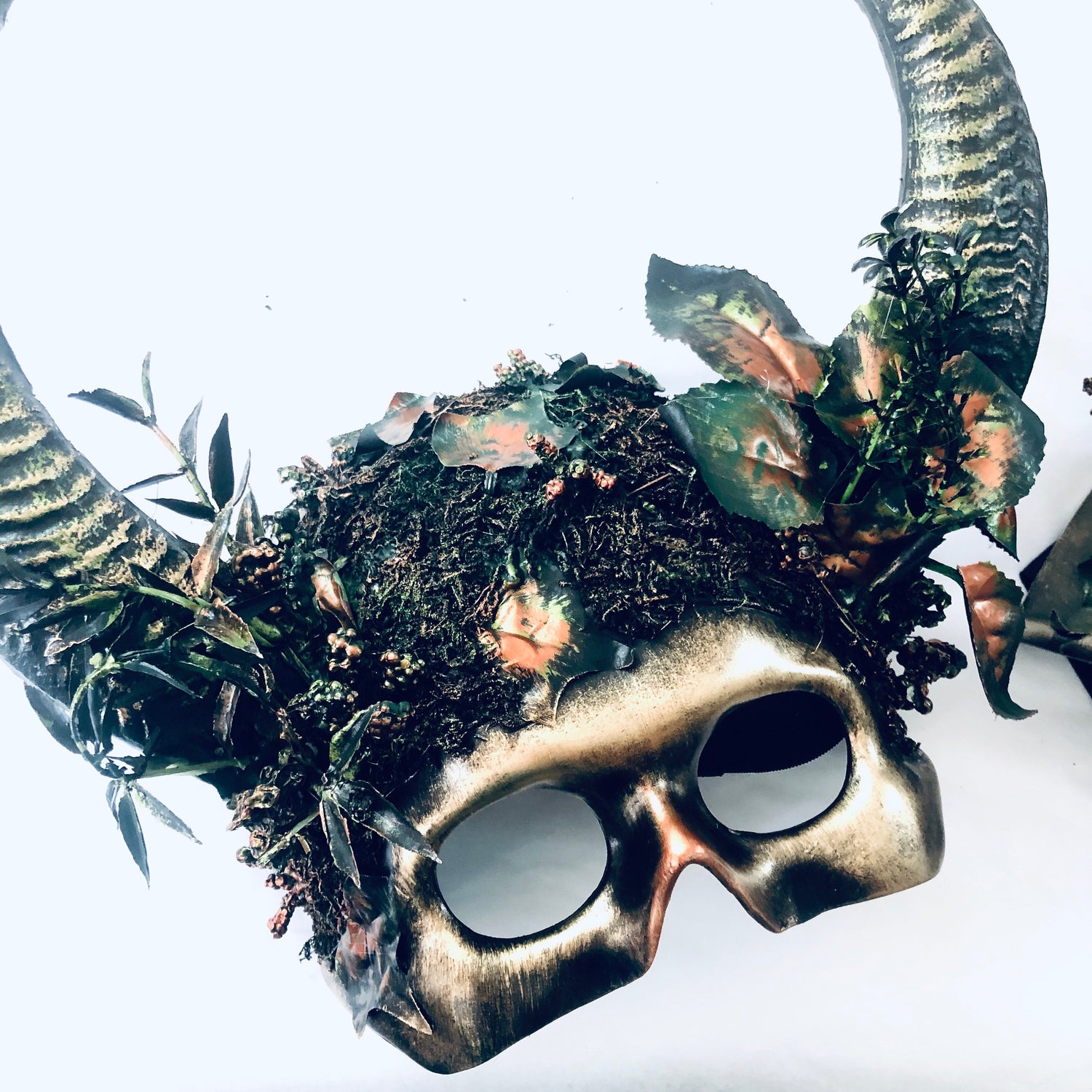 Woodland Horned Creature Mask