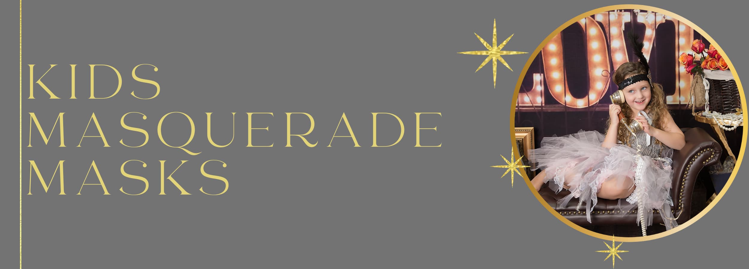 Kids Masquerade Masks Boys, Girls & Children Masquerade Store