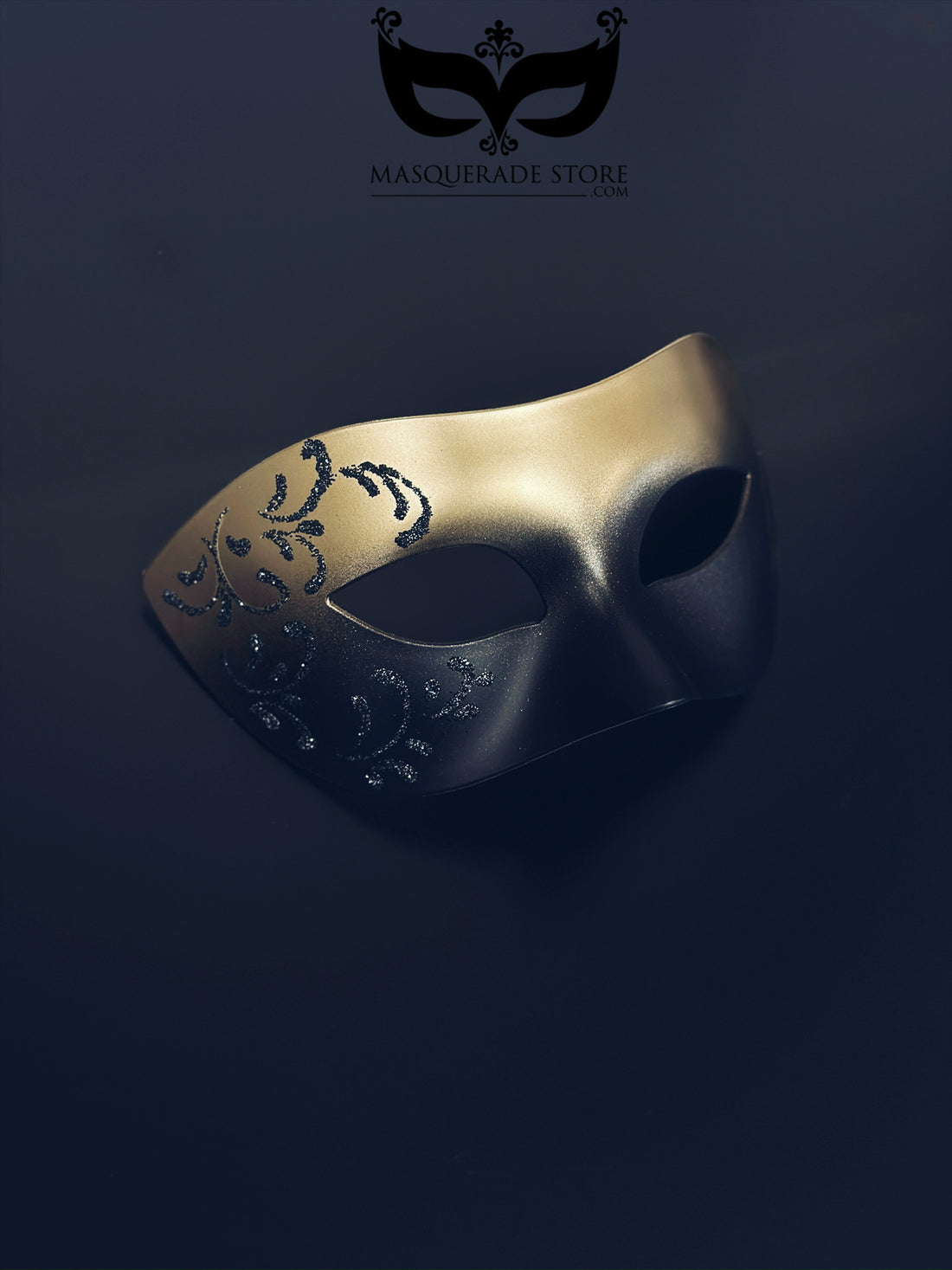 Dusktide Royals - Gold Ombre Couples Masks