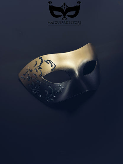 Dusktide Royals - Gold Ombre Couples Masks