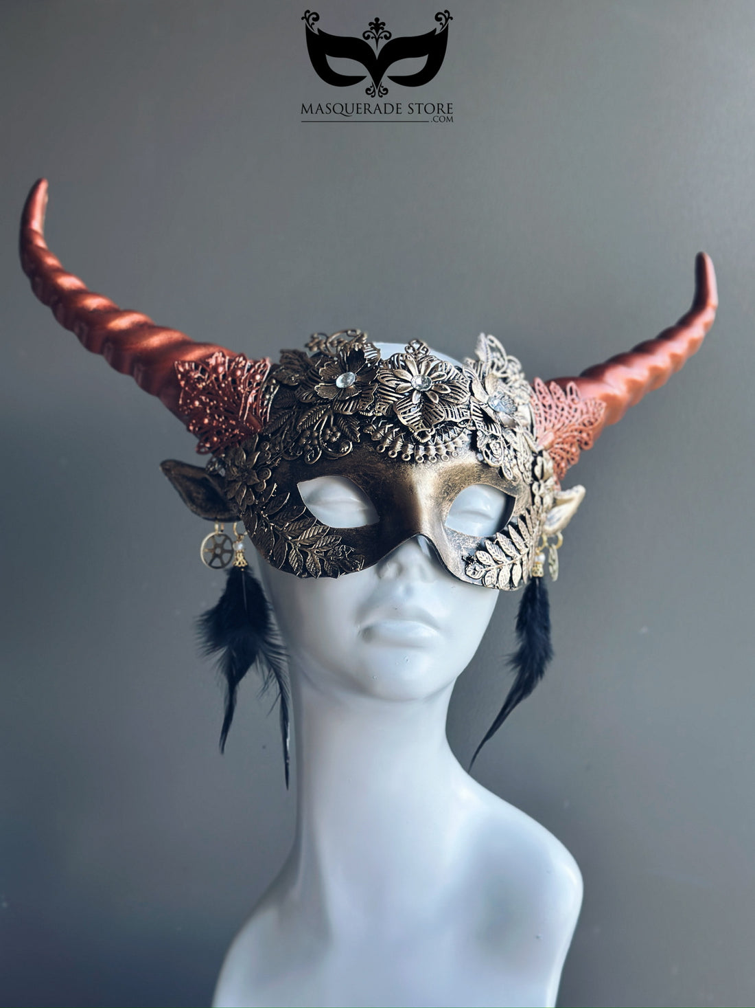 Inferno Bloom – Dragon Horn Mask