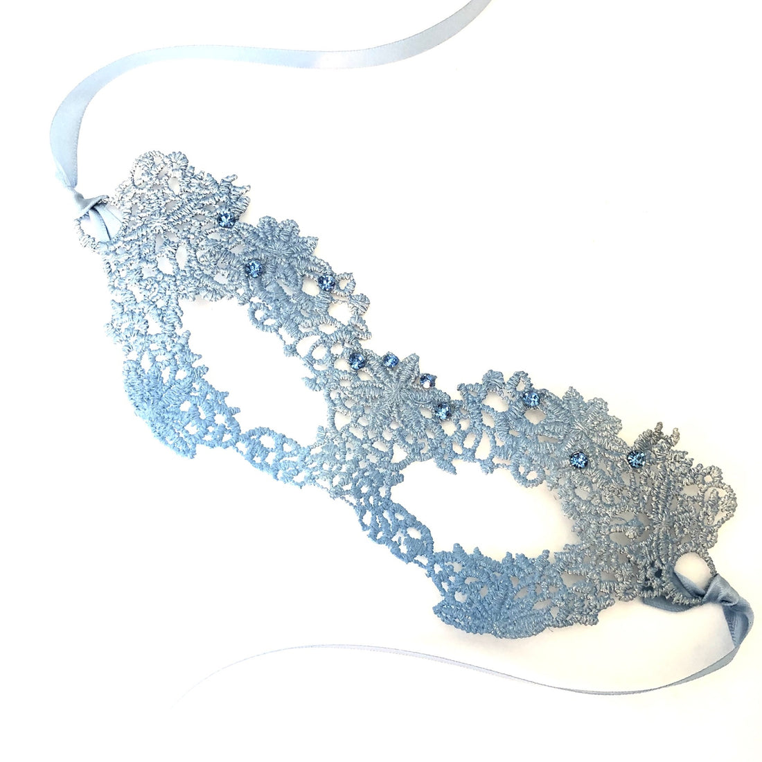 Princess Lace Mask - Blue