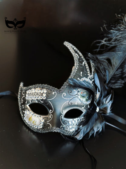 Bulk Masks - Noir Plume Luxe Collection