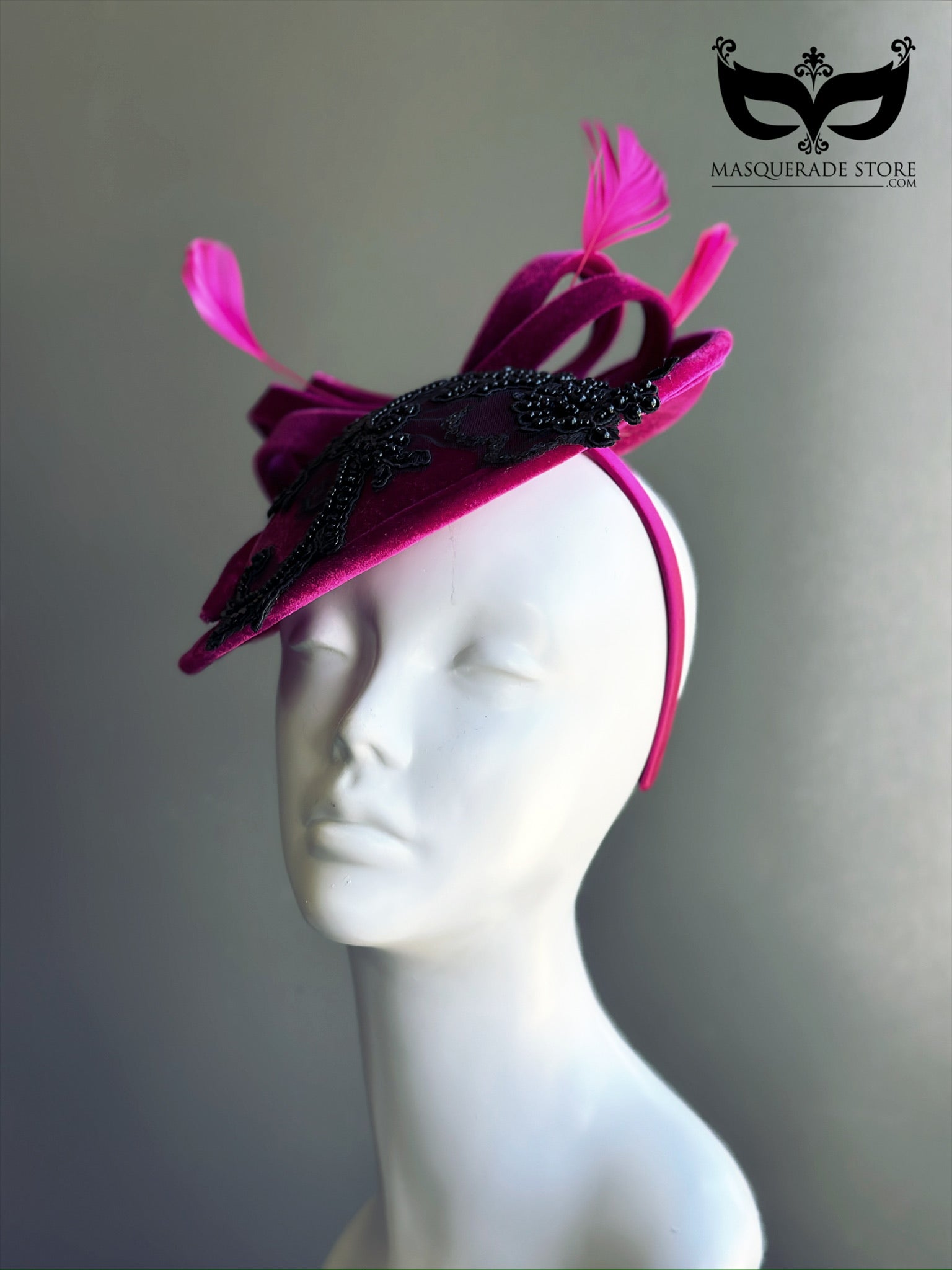 Velour Enchant – Fascinator Hat
