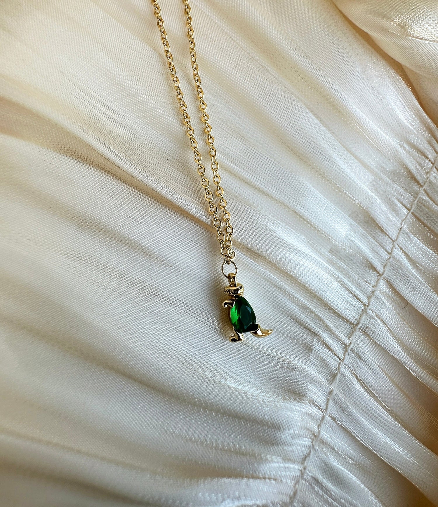 Dino - Necklace (Emerald)