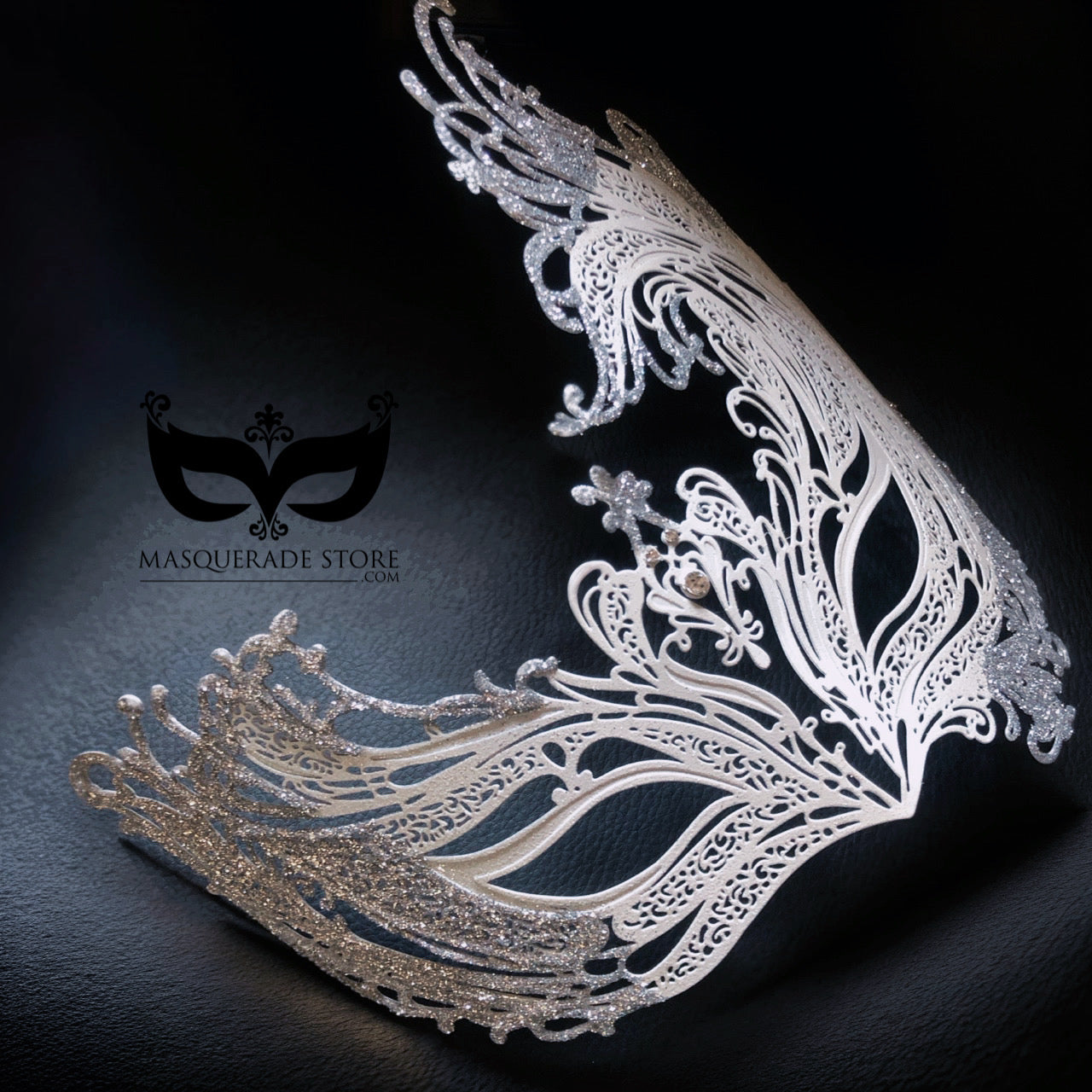 Swan Metal Mask - Shimmer In Many Colors!