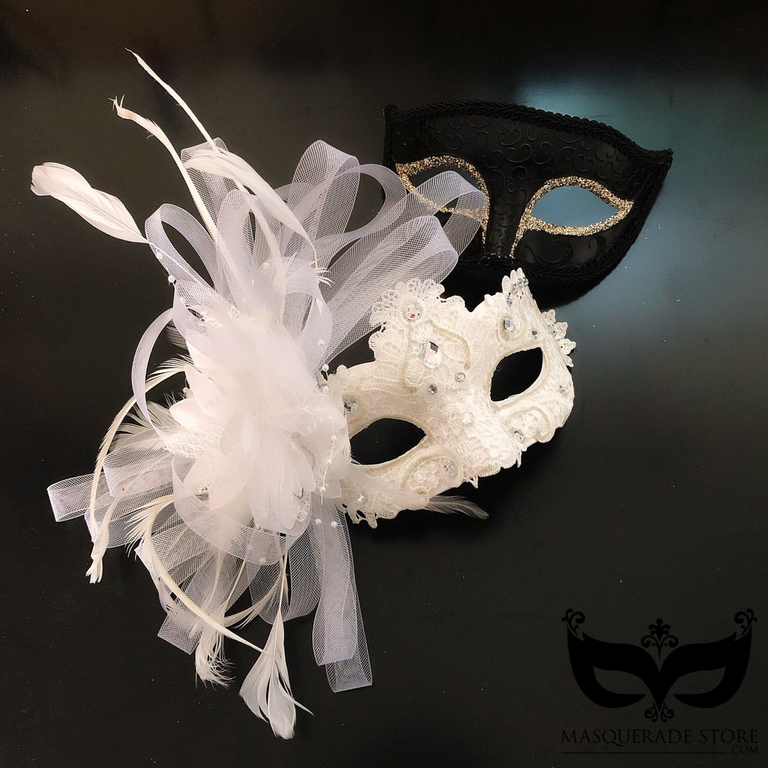 Noir Elegance Duo - Black/White