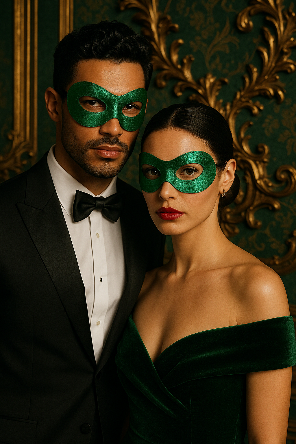 Bulk Masks - Subtle - 4-12 pcs - Green